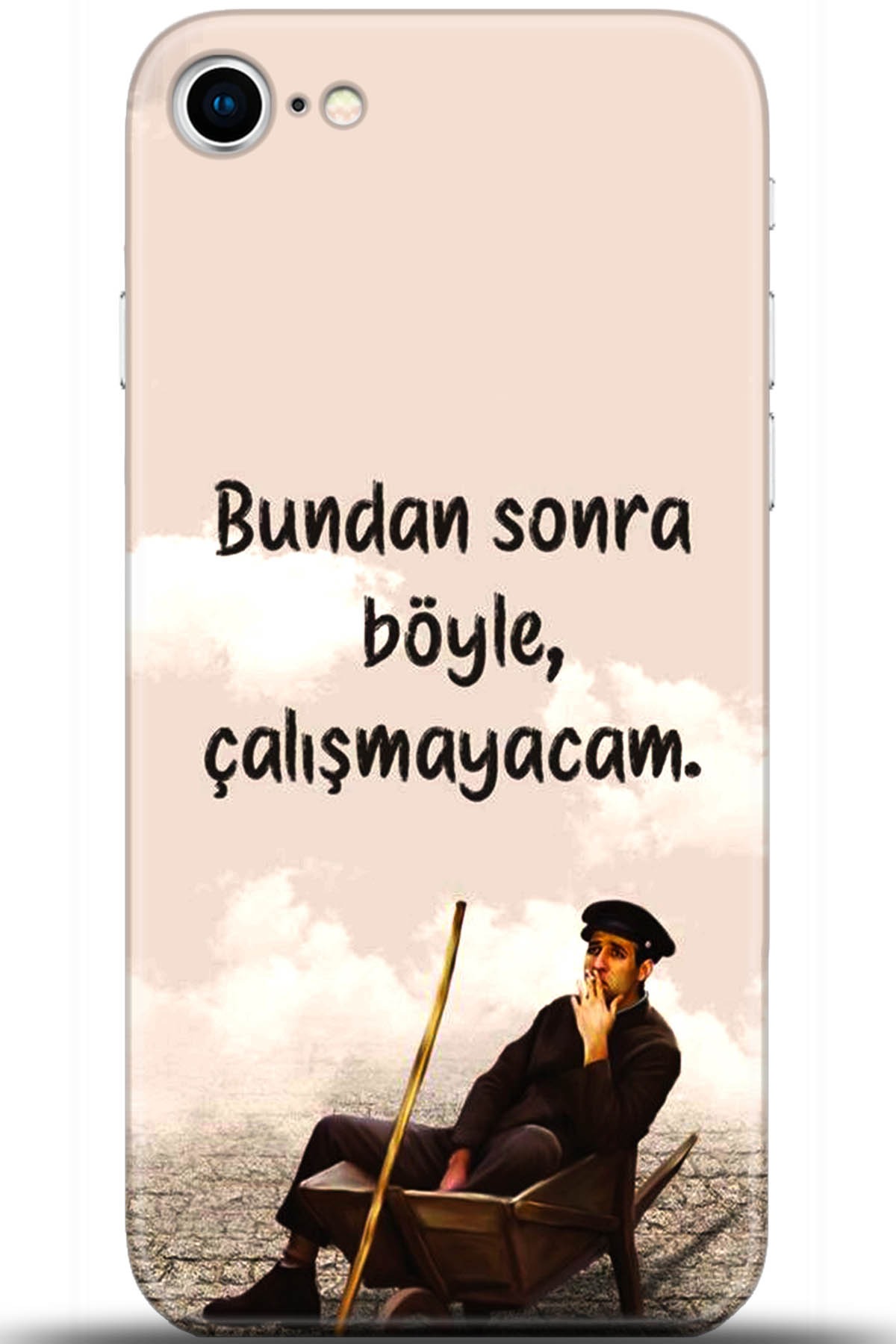 Apple iPhone SE 2 (2020) Uyumlu Kılıf HD Baskılı Kılıf - Followed Institution 5592