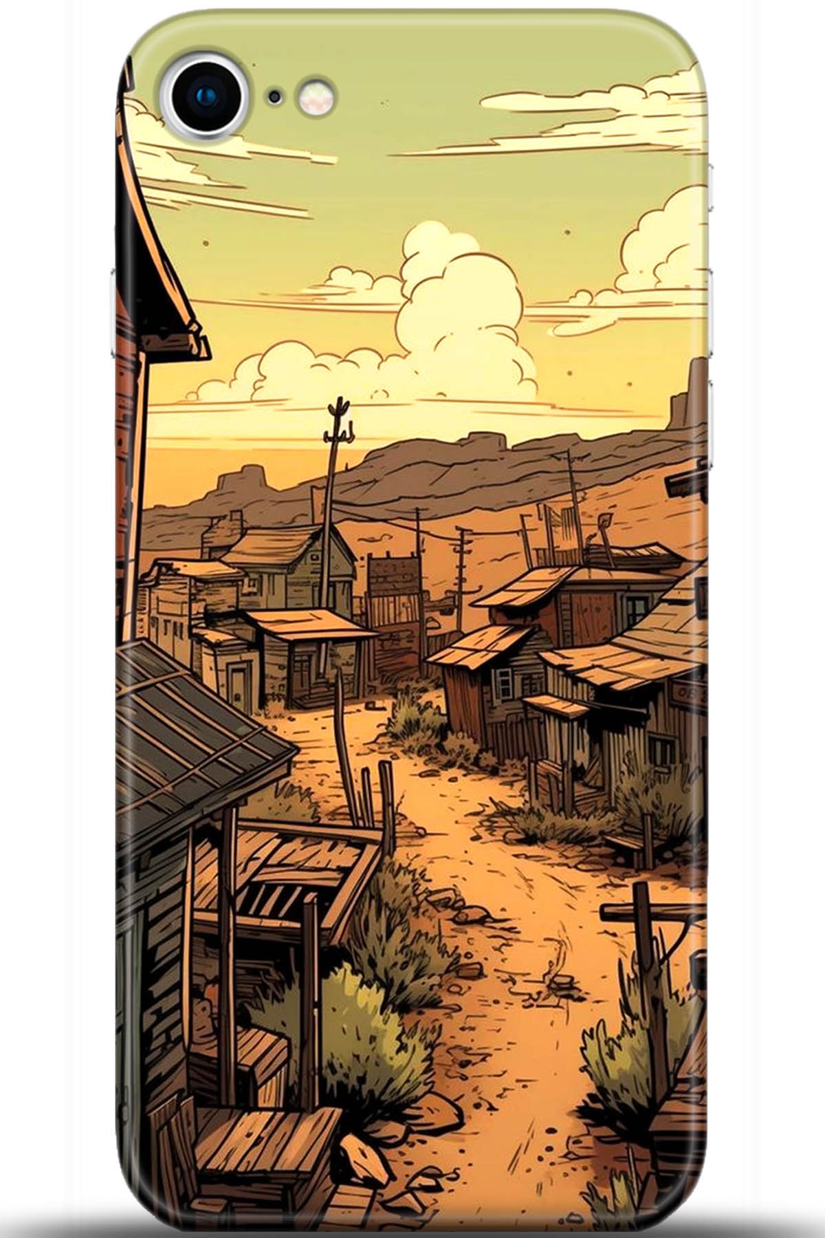 Apple iPhone SE 2 (2020) Uyumlu Kılıf HD Baskılı Kılıf - Followed Institution 5676