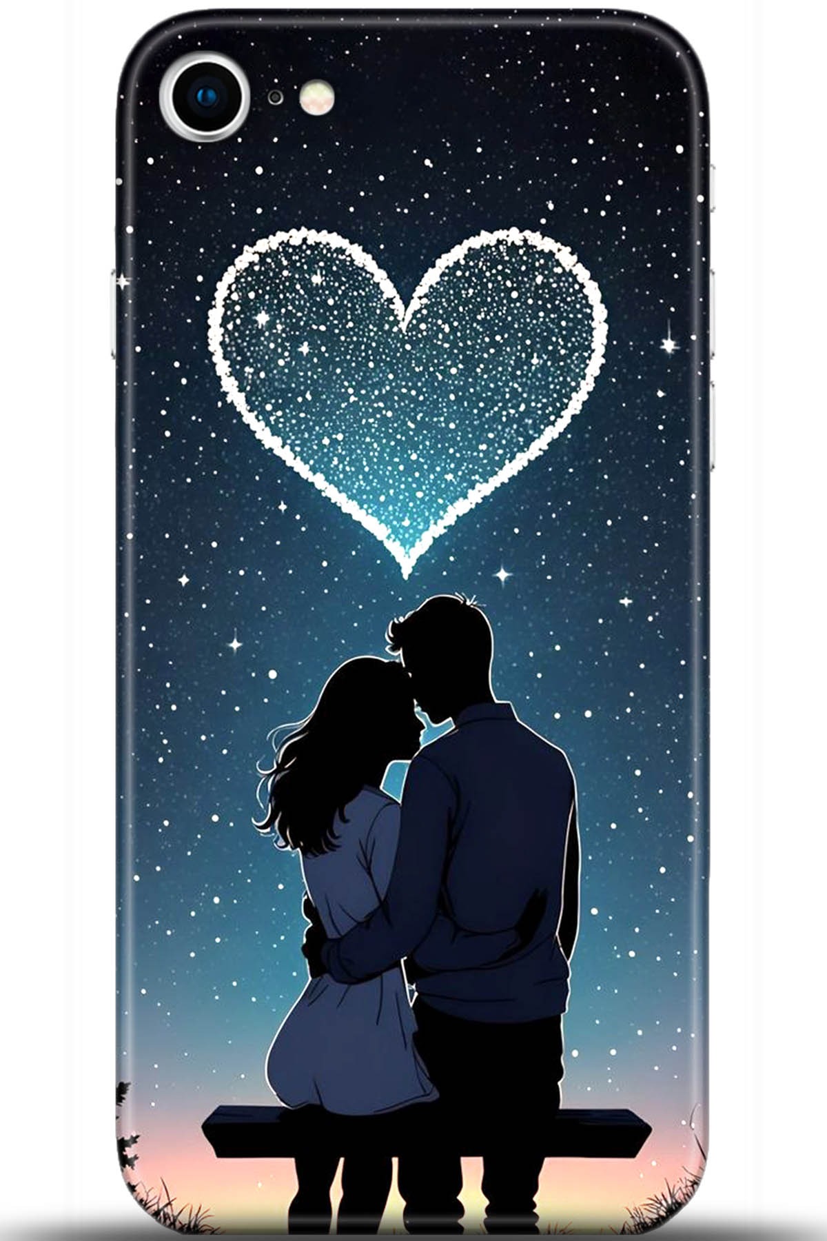 Apple iPhone SE 2 (2020) Uyumlu Kılıf HD Baskılı Kılıf - Followed Institution 5691