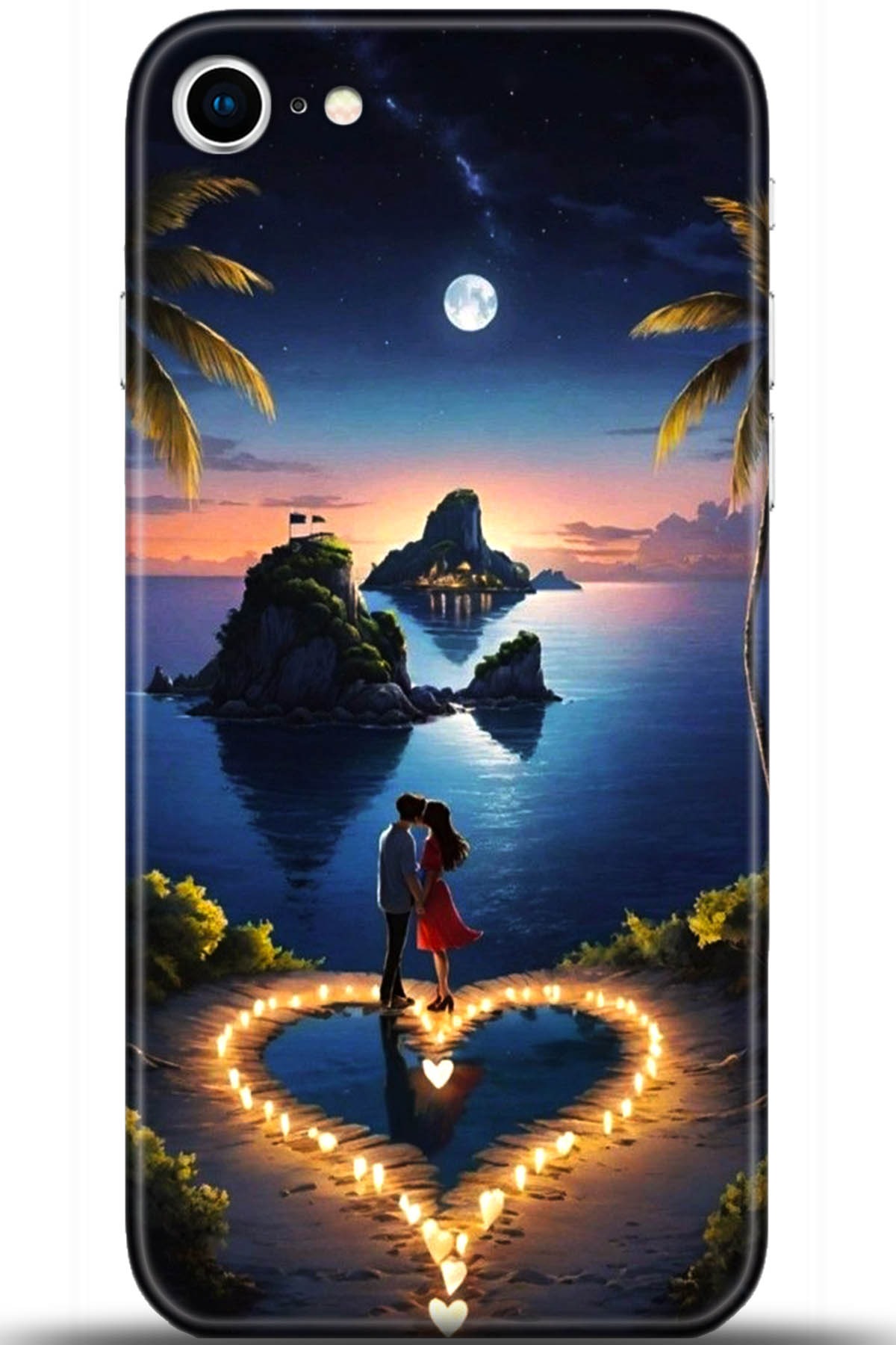 Apple iPhone SE 2 (2020) Uyumlu Kılıf HD Baskılı Kılıf - Followed Institution 5692