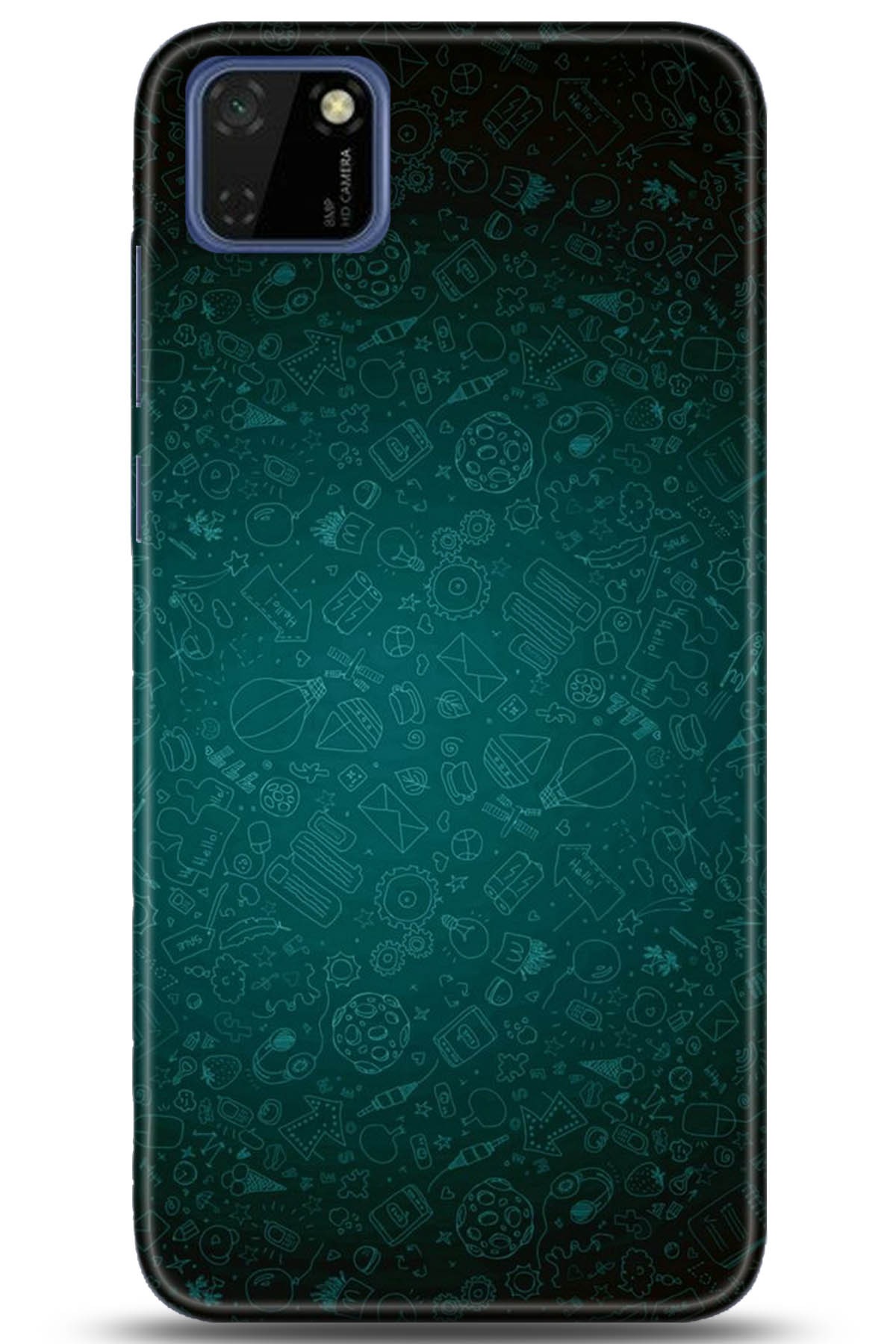 Huawei Y5P Uyumlu Kılıf HD Baskılı Kılıf - Followed Institution 5255