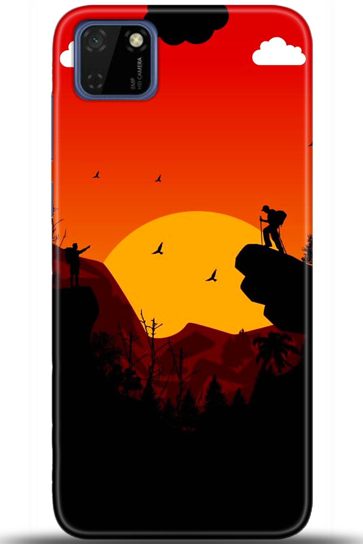 Huawei Y5P Uyumlu Kılıf HD Baskılı Kılıf - Followed Institution 5407