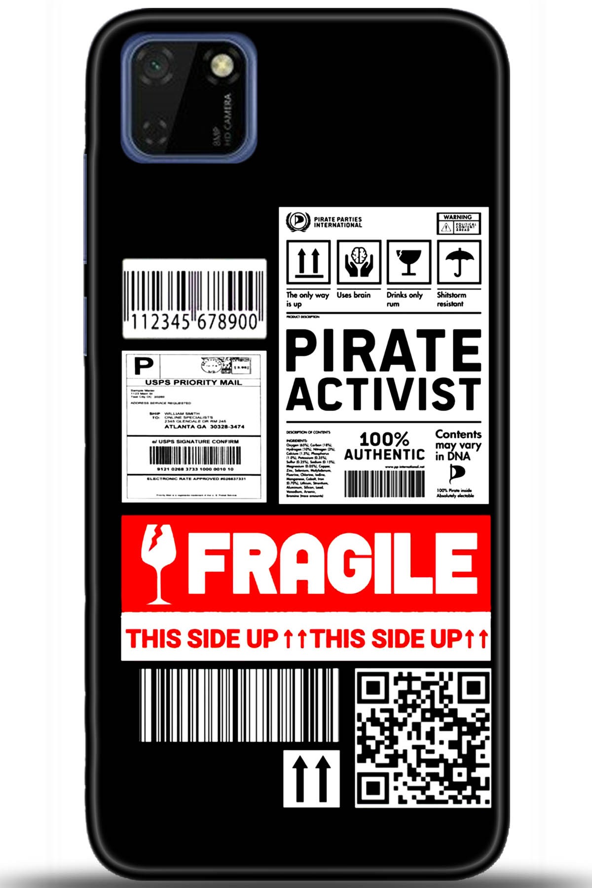 Huawei Y5P Uyumlu Kılıf HD Baskılı Kılıf - Followed Institution 5447