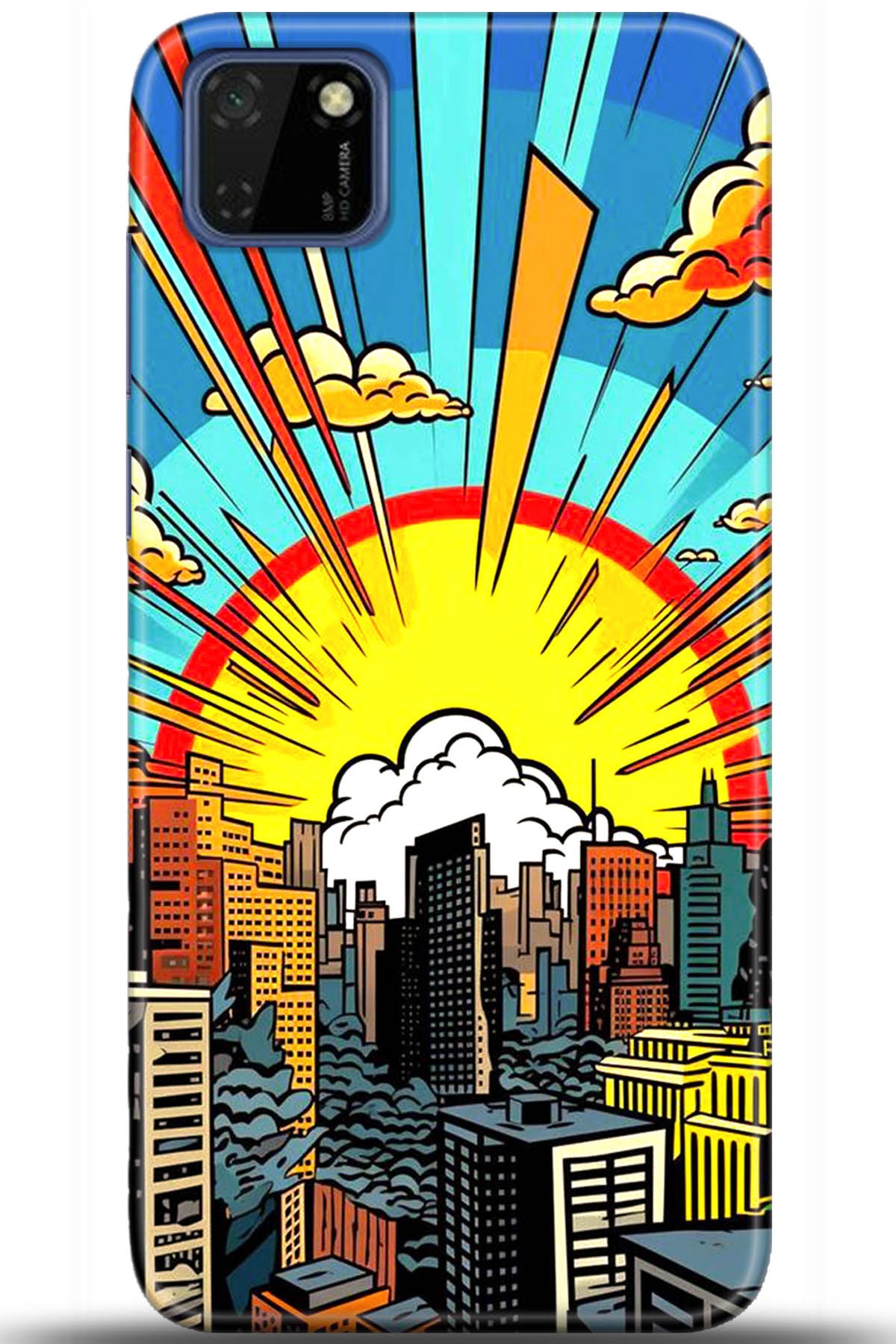 Huawei Y5P Uyumlu Kılıf HD Baskılı Kılıf - Followed Institution 5571