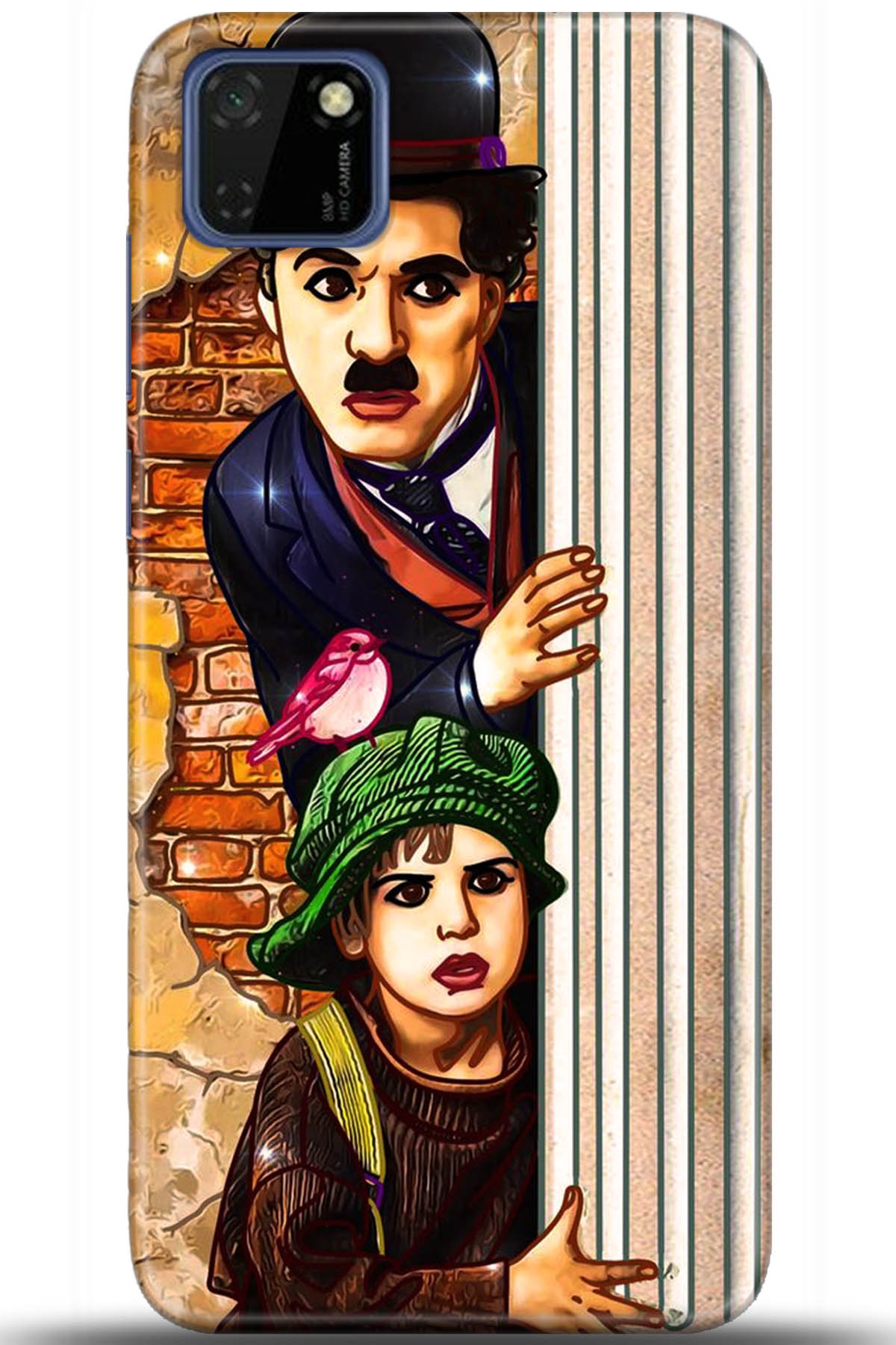 Huawei Y5P Uyumlu Kılıf HD Baskılı Kılıf - Followed Institution 5694