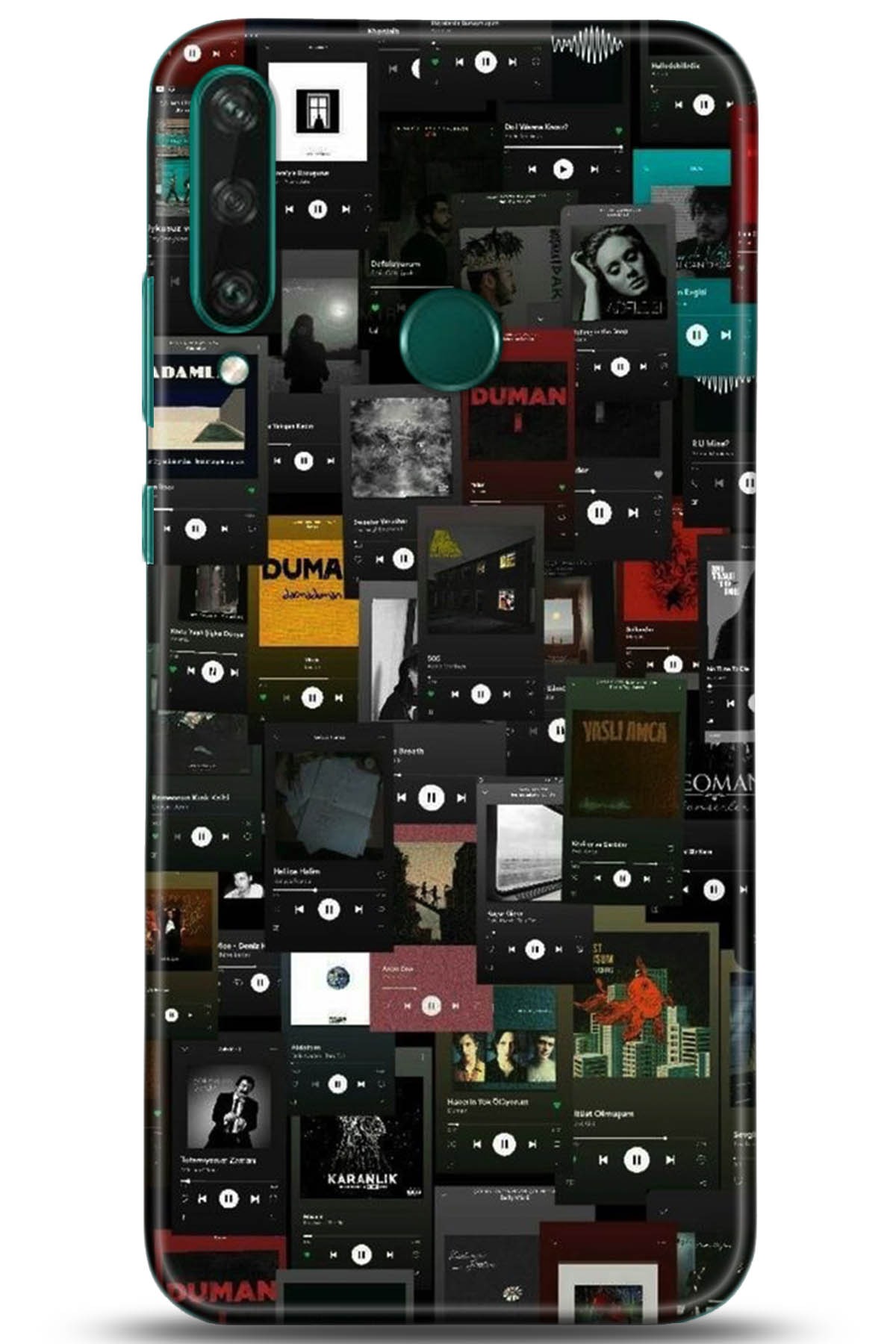 Huawei Y6P Uyumlu Kılıf HD Baskılı Kılıf - Followed Institution 5264