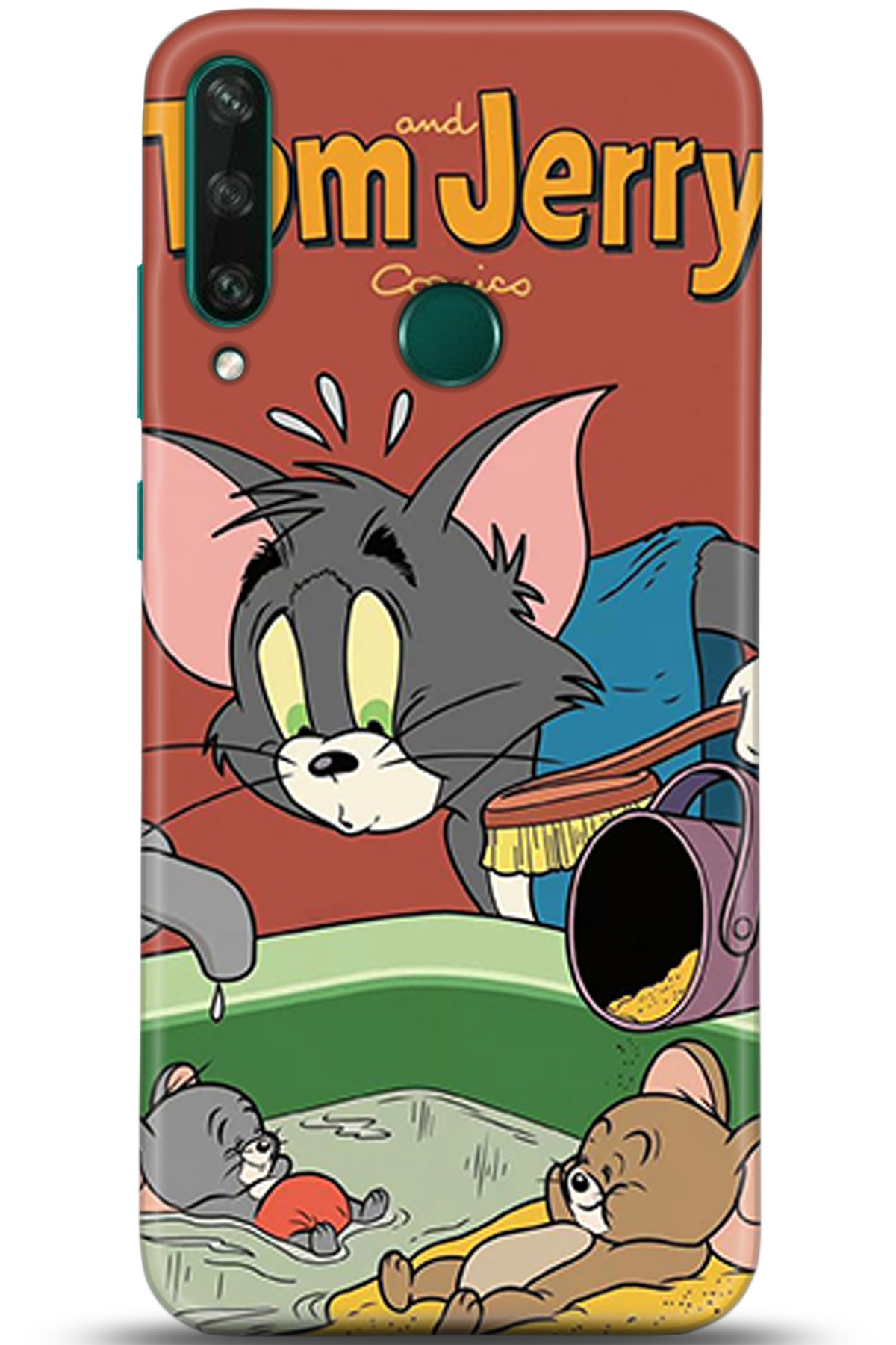 Huawei Y6P Uyumlu Kılıf HD Baskılı Kılıf - Followed Institution 5337