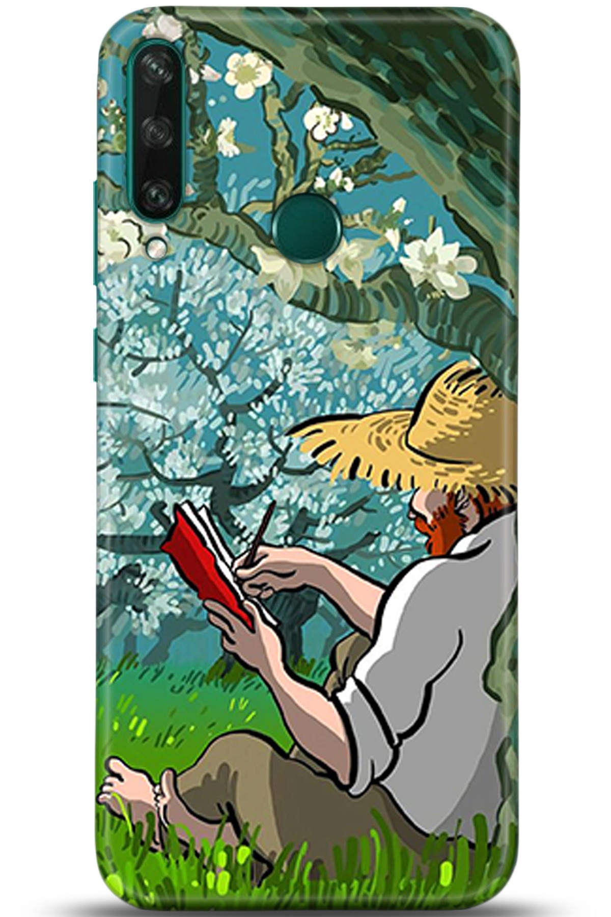 Huawei Y6P Uyumlu Kılıf HD Baskılı Kılıf - Followed Institution 5343