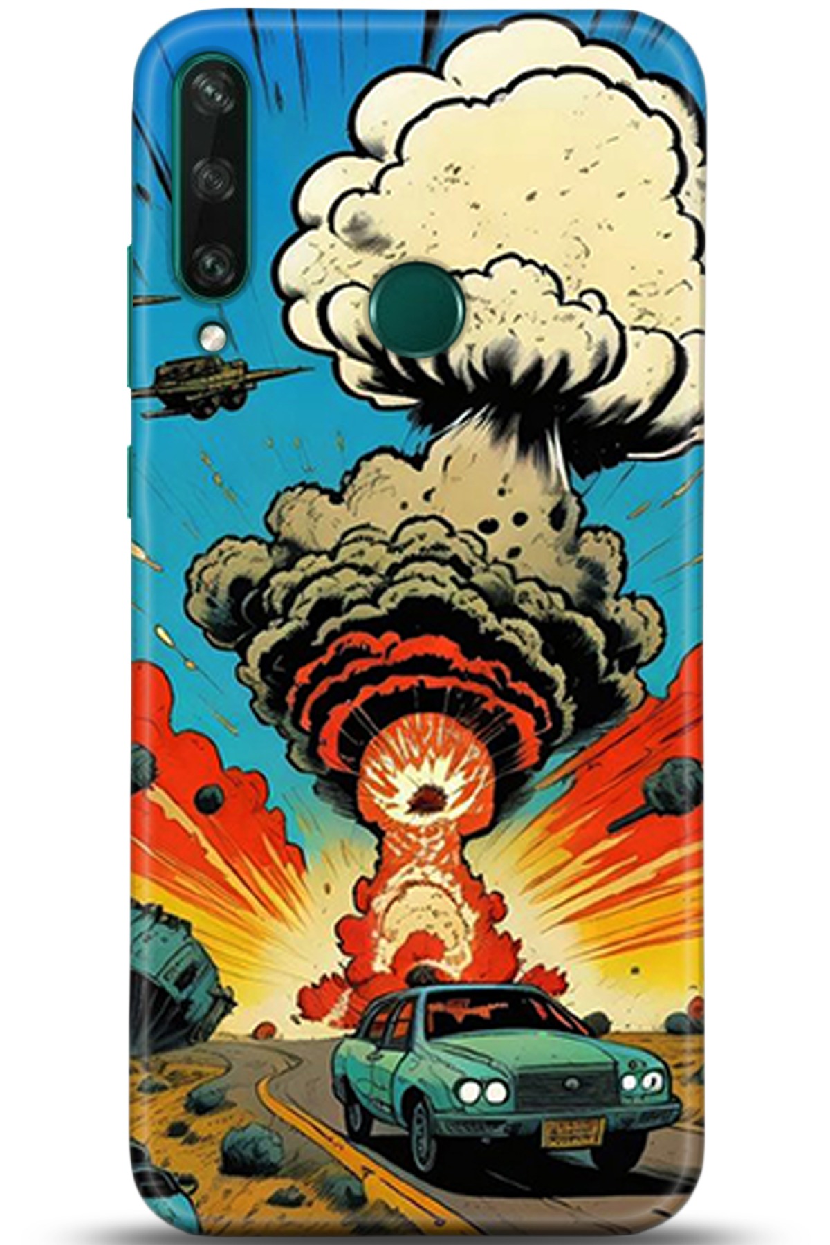 Huawei Y6P Uyumlu Kılıf HD Baskılı Kılıf - Followed Institution 5361