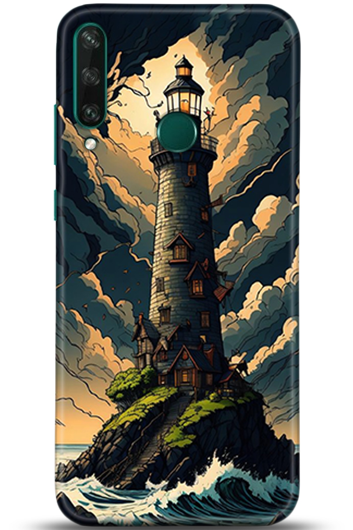 Huawei Y6P Uyumlu Kılıf HD Baskılı Kılıf - Followed Institution 5363