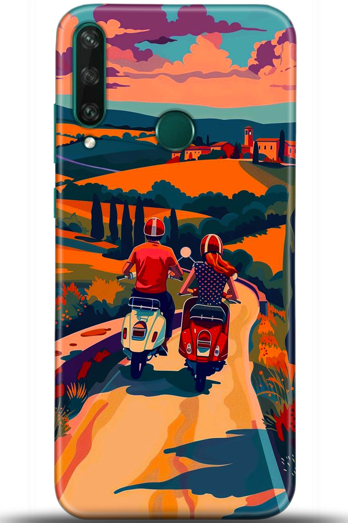 Huawei Y6P Uyumlu Kılıf HD Baskılı Kılıf - Followed Institution 5390