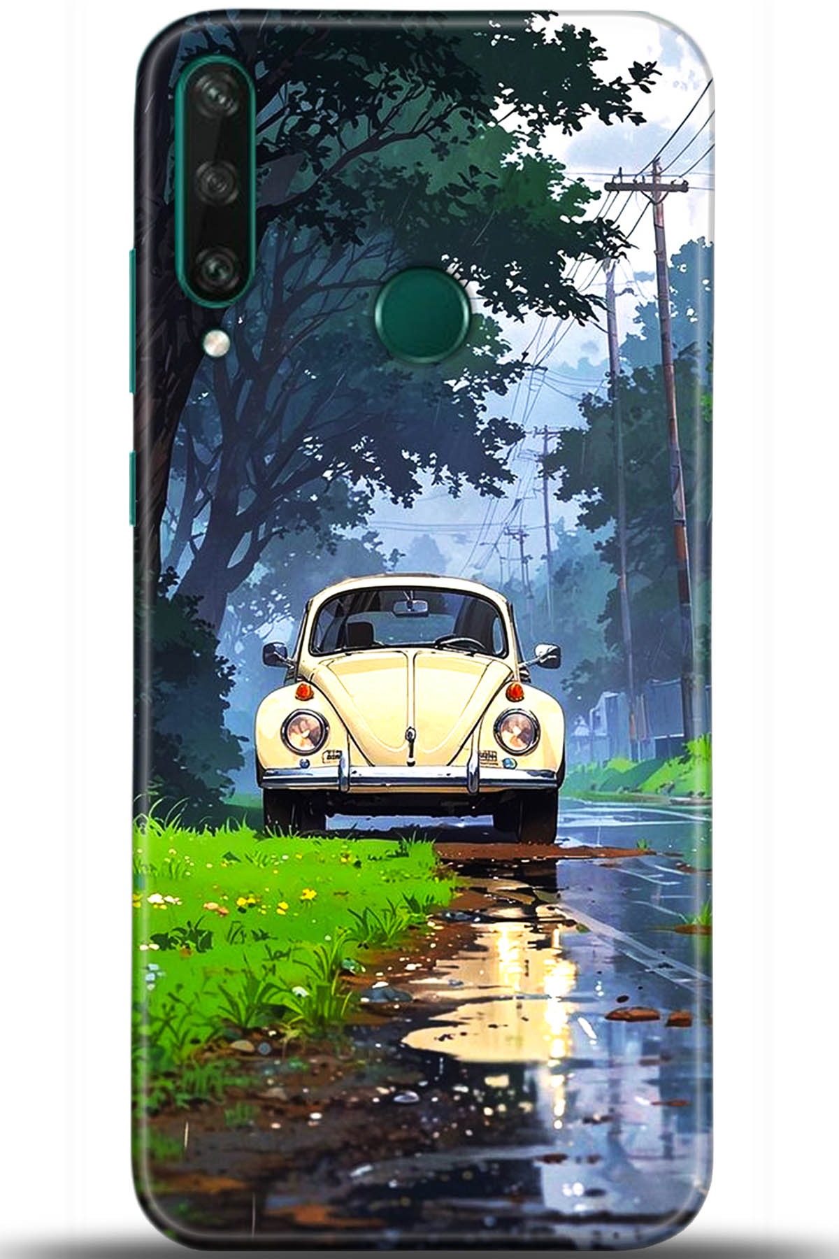 Huawei Y6P Uyumlu Kılıf HD Baskılı Kılıf - Followed Institution 5562