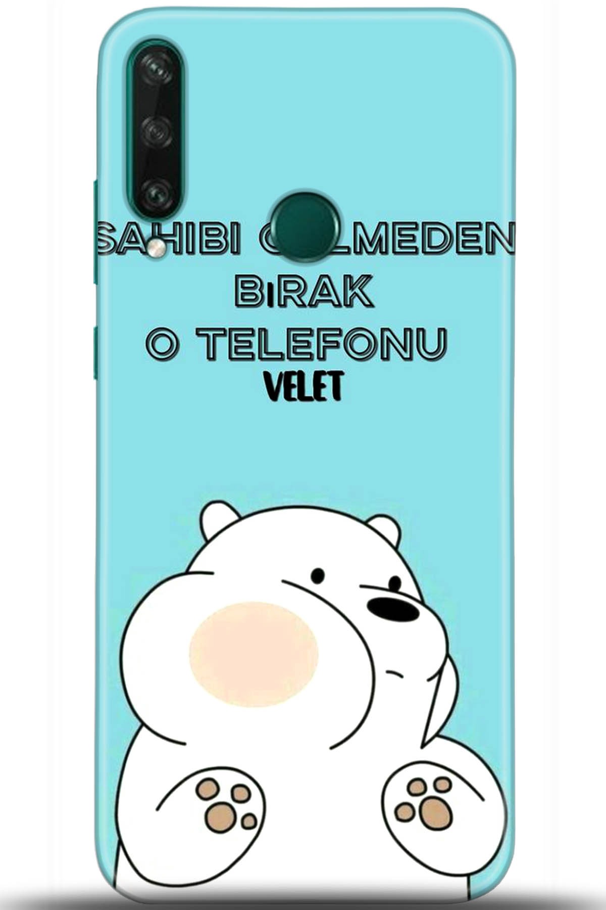 Huawei Y6P Uyumlu Kılıf HD Baskılı Kılıf - Followed Institution 5687