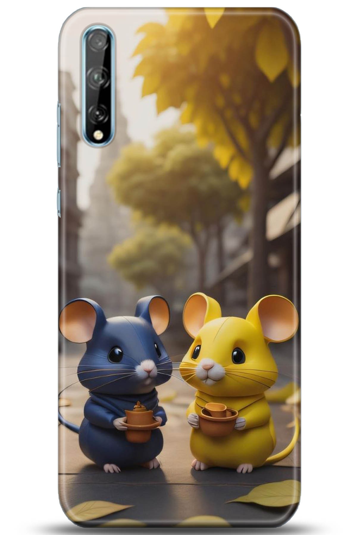 Huawei Y8P Uyumlu Kılıf HD Baskılı Kılıf - Followed Institution 5306