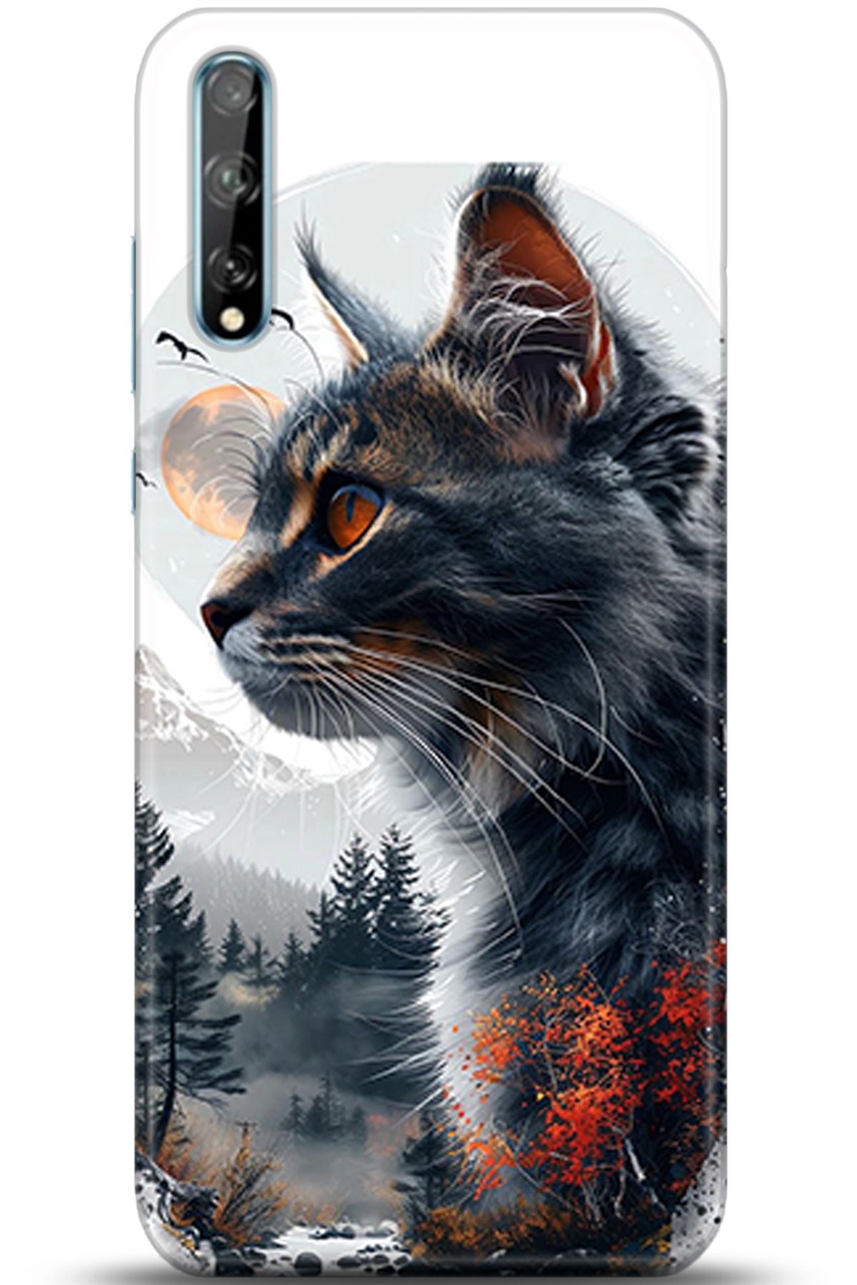 Huawei Y8P Uyumlu Kılıf HD Baskılı Kılıf - Followed Institution 5319