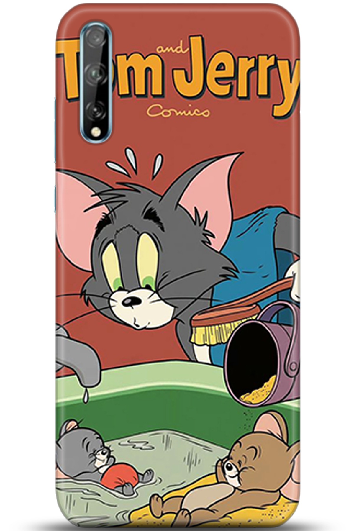 Huawei Y8P Uyumlu Kılıf HD Baskılı Kılıf - Followed Institution 5337