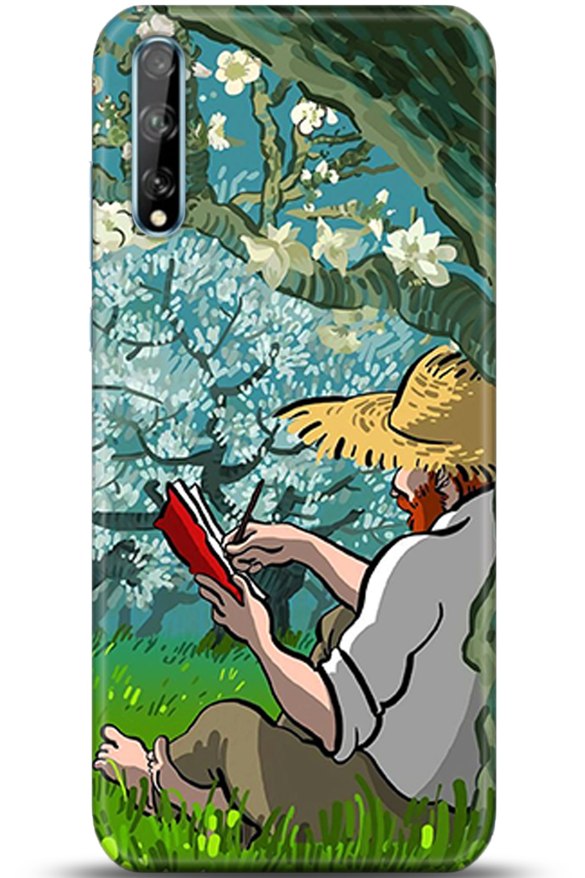 Huawei Y8P Uyumlu Kılıf HD Baskılı Kılıf - Followed Institution 5343