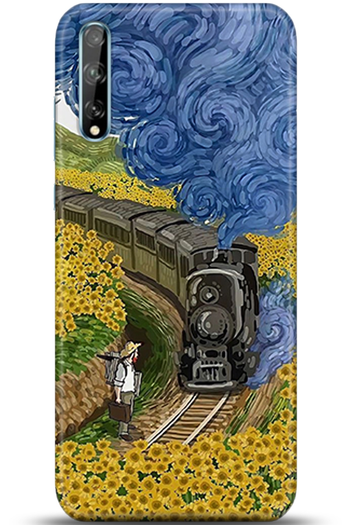 Huawei Y8P Uyumlu Kılıf HD Baskılı Kılıf - Followed Institution 5344