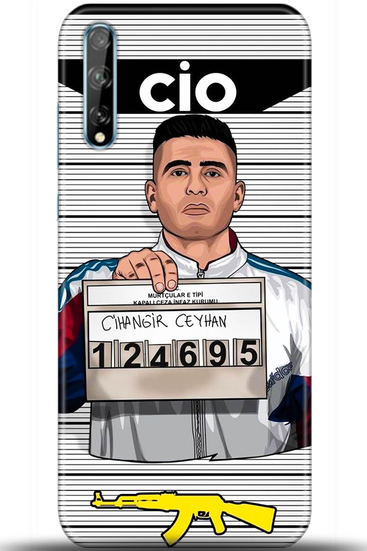 Huawei Y8P Uyumlu Kılıf HD Baskılı Kılıf - Followed Institution 5411