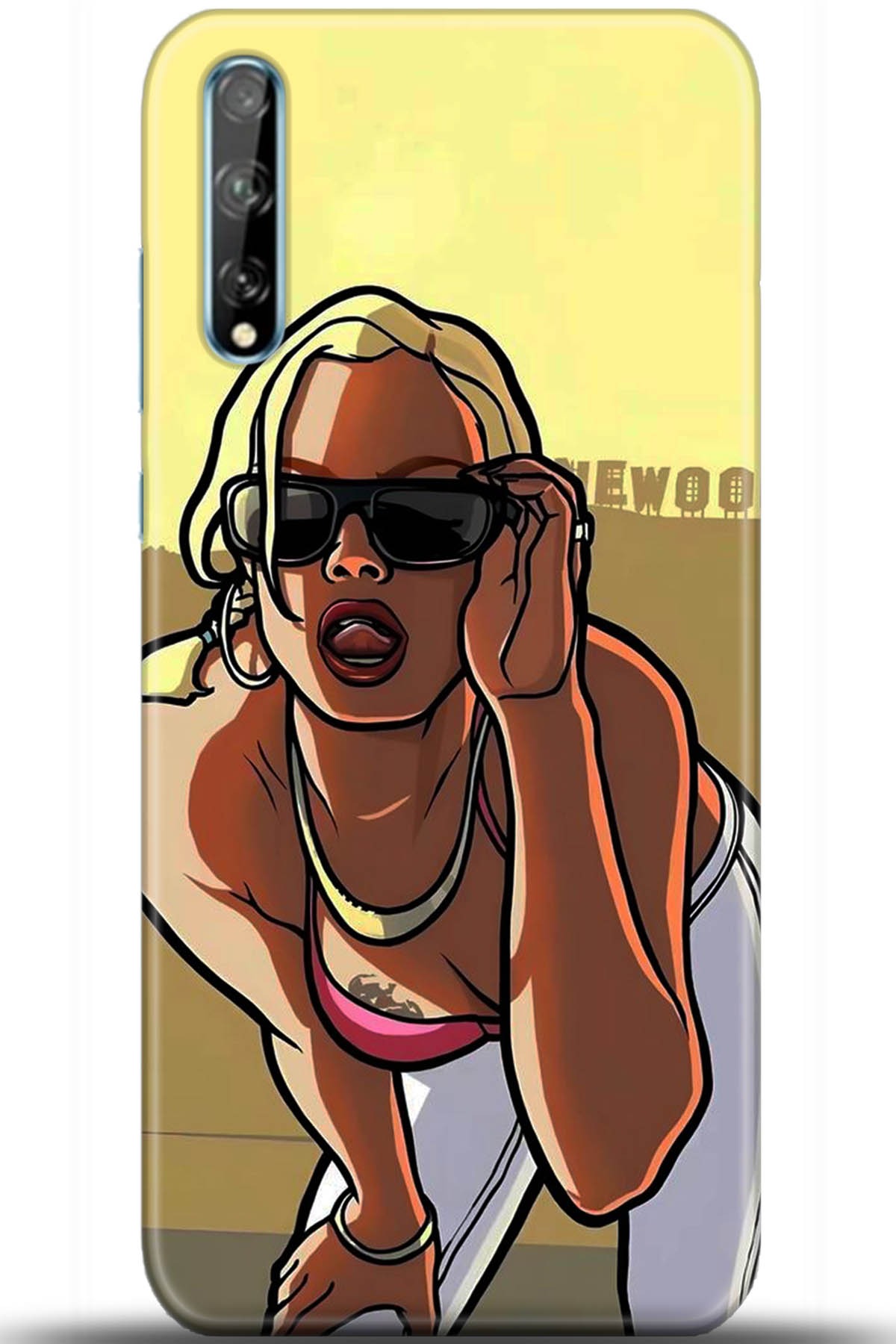 Huawei Y8P Uyumlu Kılıf HD Baskılı Kılıf - Followed Institution 5412