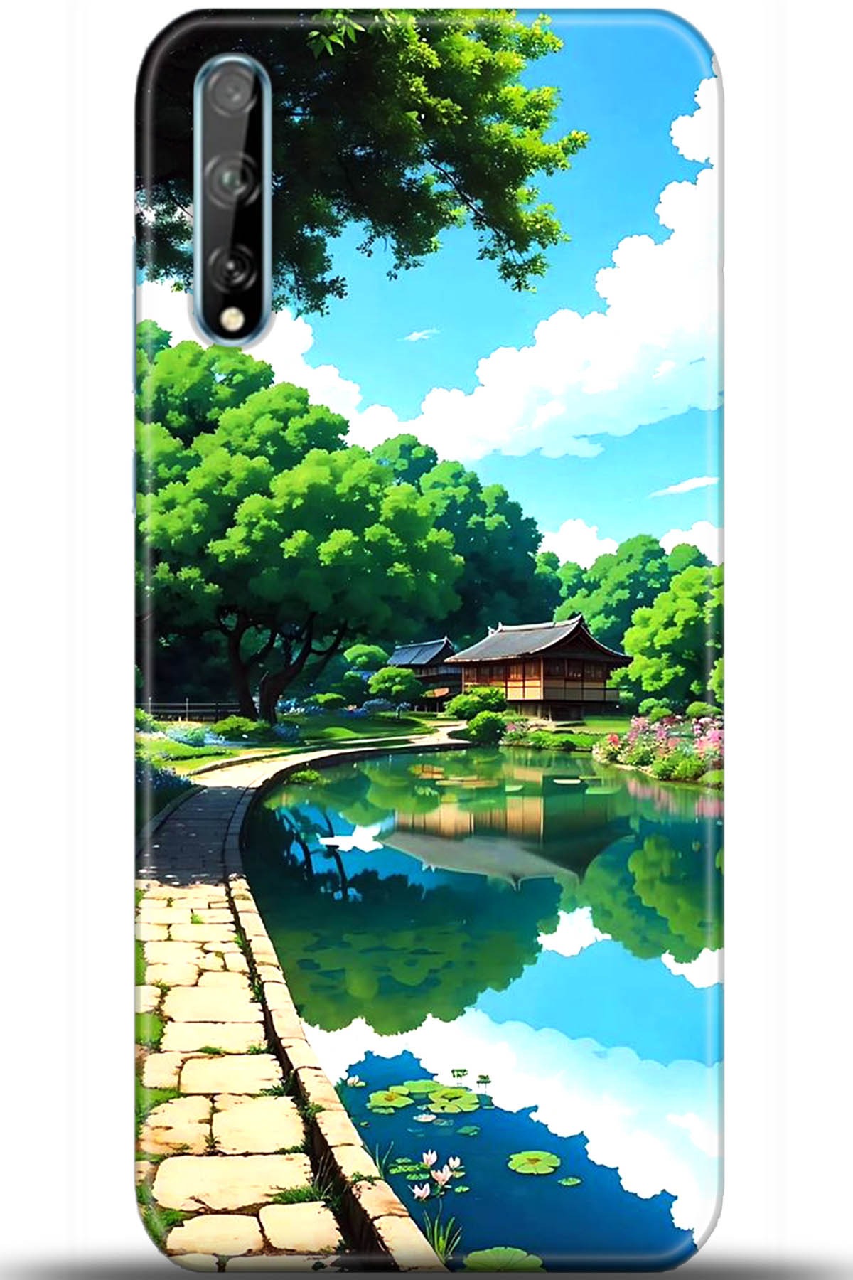 Huawei Y8P Uyumlu Kılıf HD Baskılı Kılıf - Followed Institution 5463