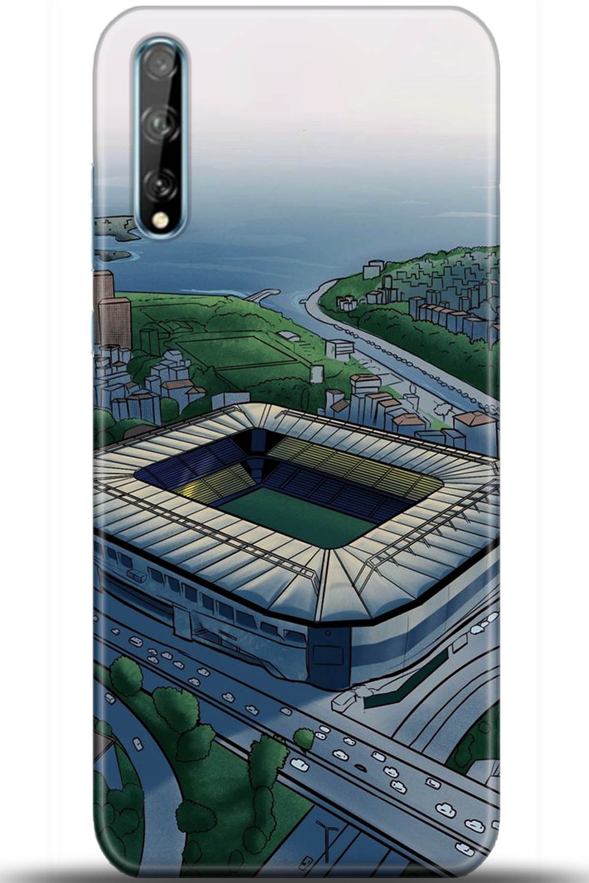 Huawei Y8P Uyumlu Kılıf HD Baskılı Kılıf - Followed Institution 5715