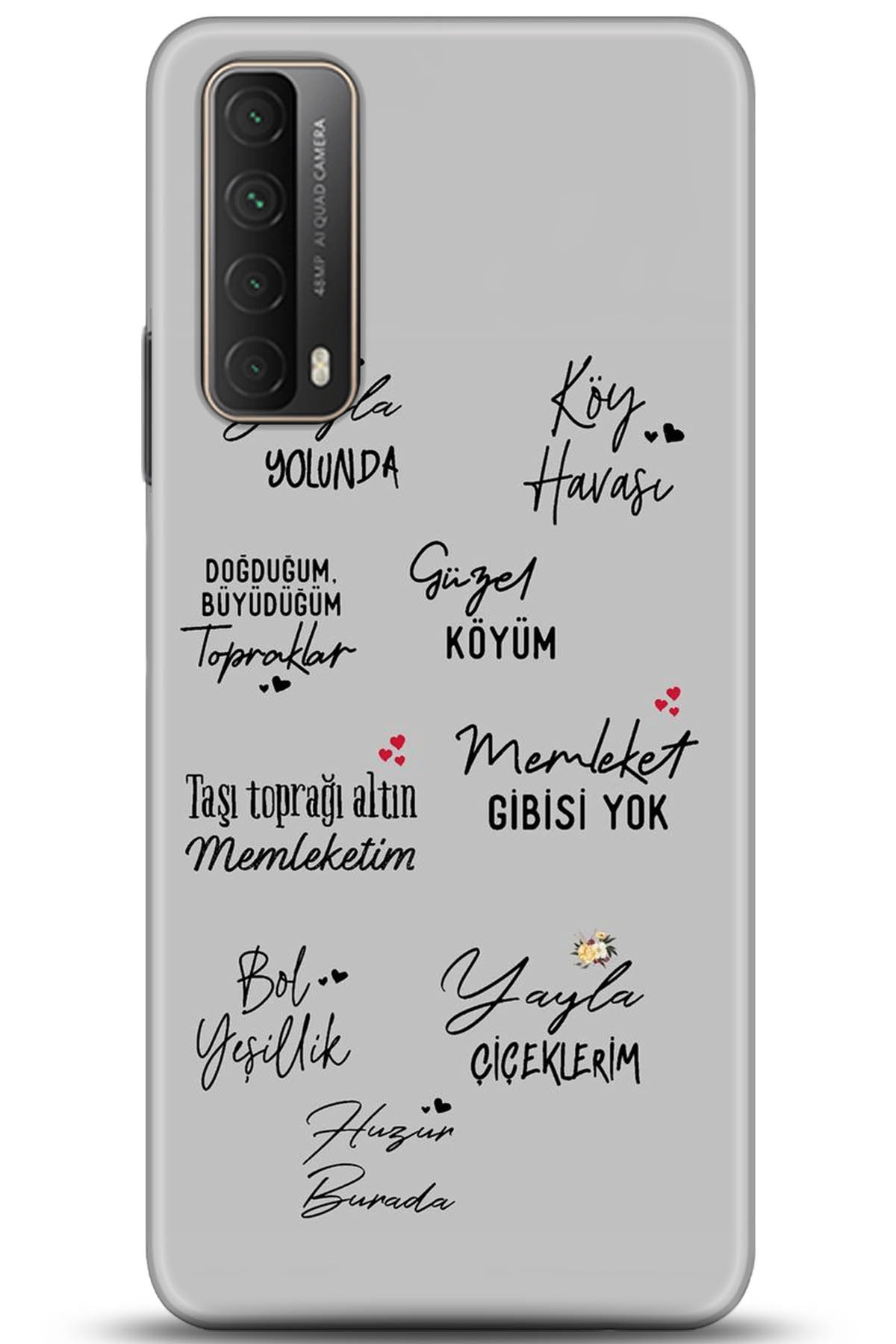 Huawei P Smart 2021 Uyumlu Kılıf HD Baskılı Kılıf - Followed Institution 5210
