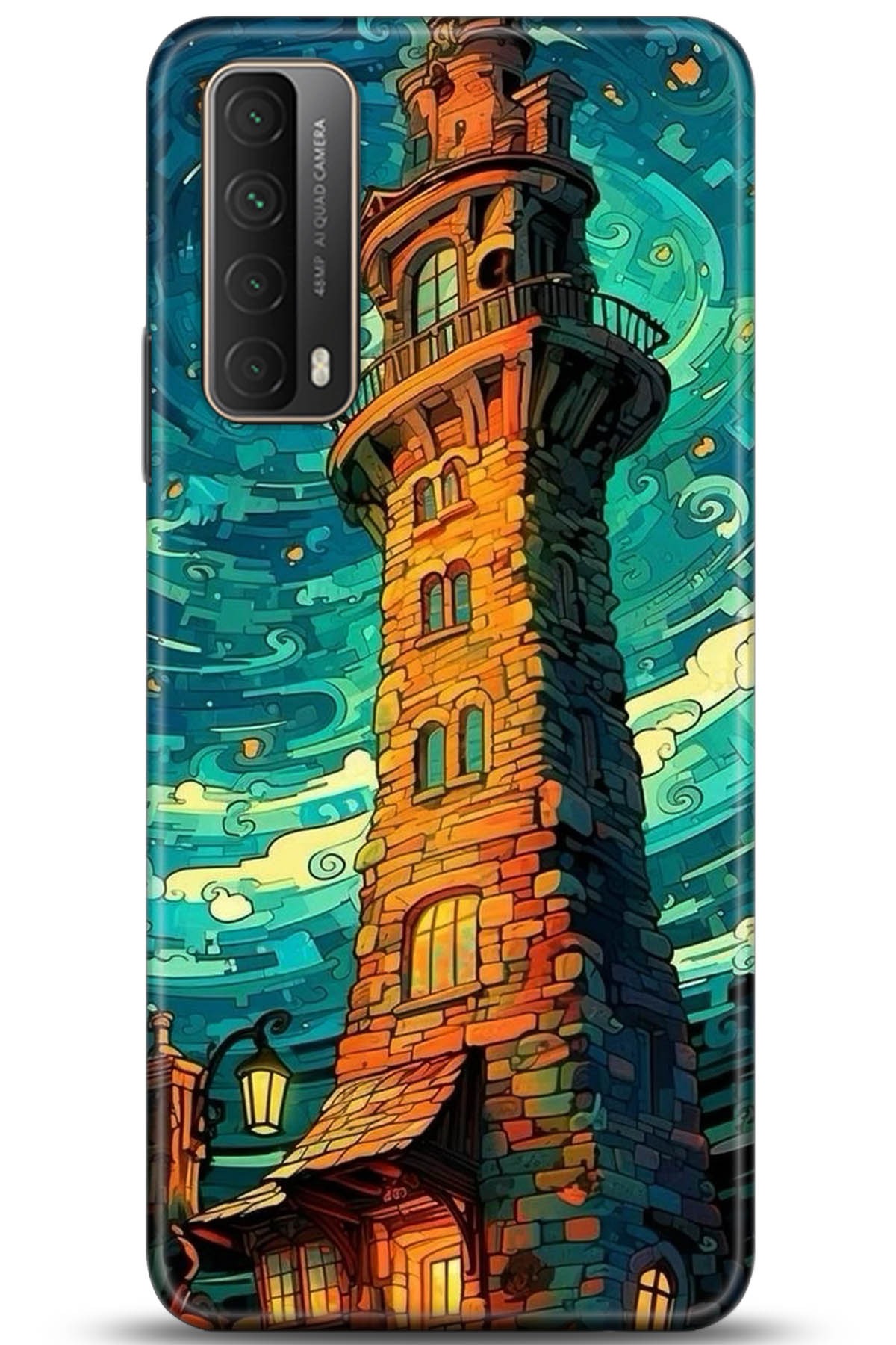 Huawei P Smart 2021 Uyumlu Kılıf HD Baskılı Kılıf - Followed Institution 5233