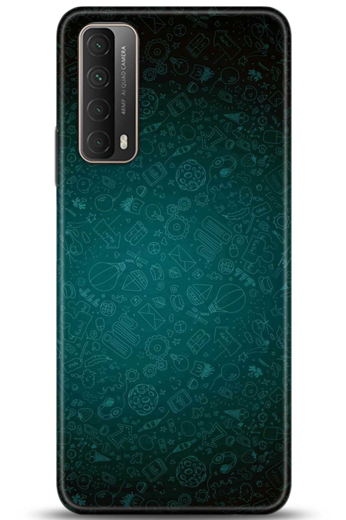 Huawei P Smart 2021 Uyumlu Kılıf HD Baskılı Kılıf - Followed Institution 5255