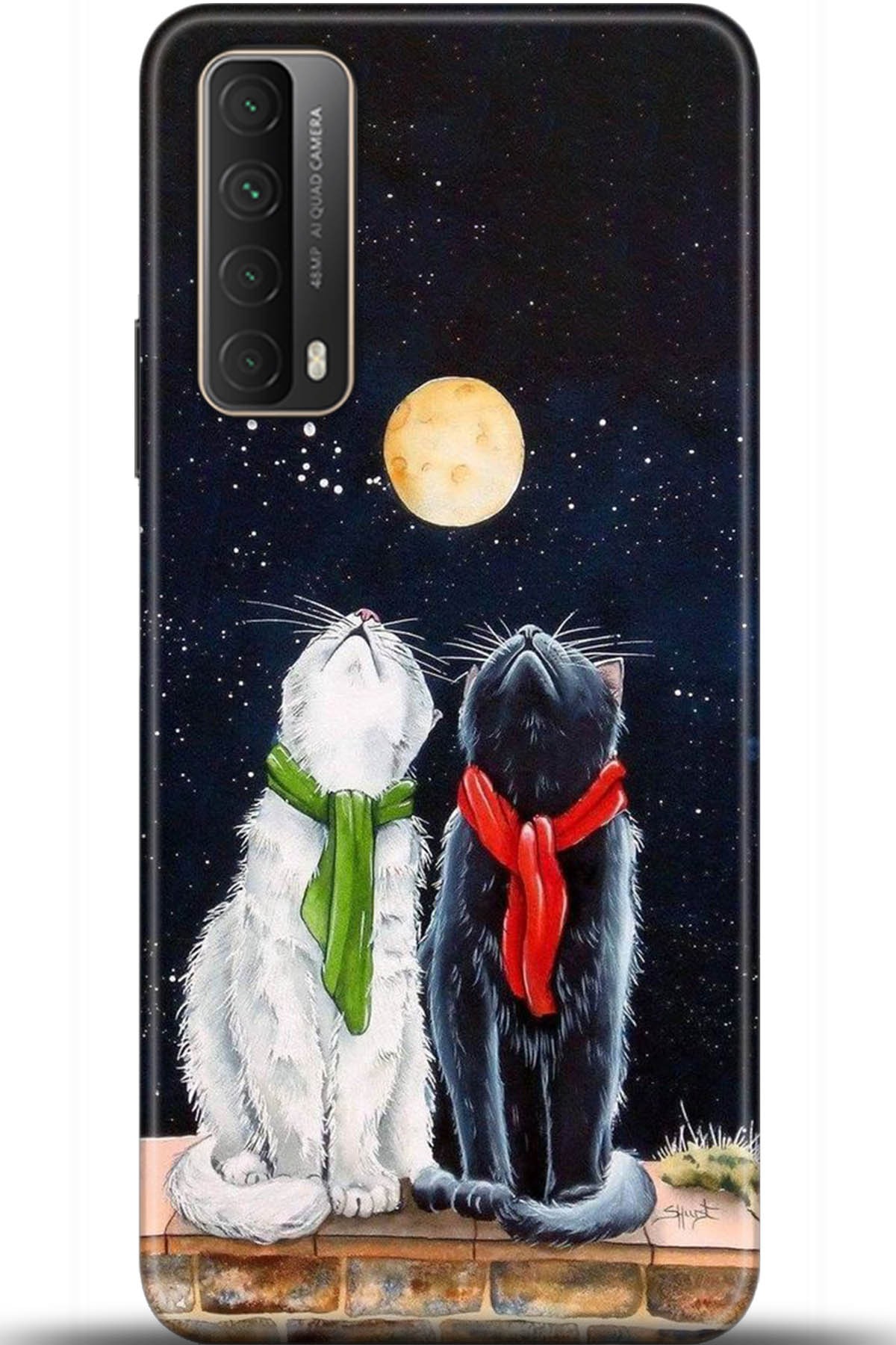 Huawei P Smart 2021 Uyumlu Kılıf HD Baskılı Kılıf - Followed Institution 5318