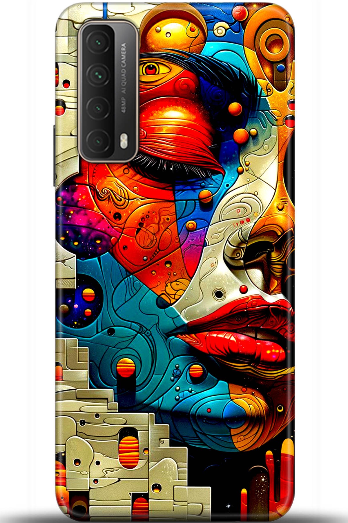 Huawei P Smart 2021 Uyumlu Kılıf HD Baskılı Kılıf - Followed Institution 5422