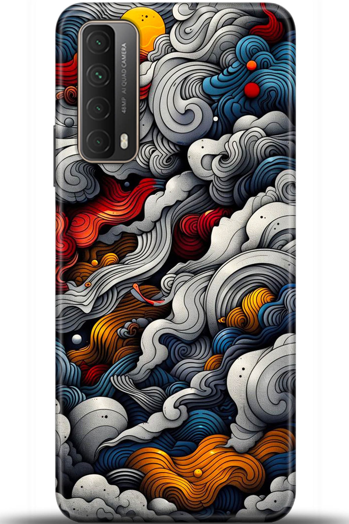 Huawei P Smart 2021 Uyumlu Kılıf HD Baskılı Kılıf - Followed Institution 5436