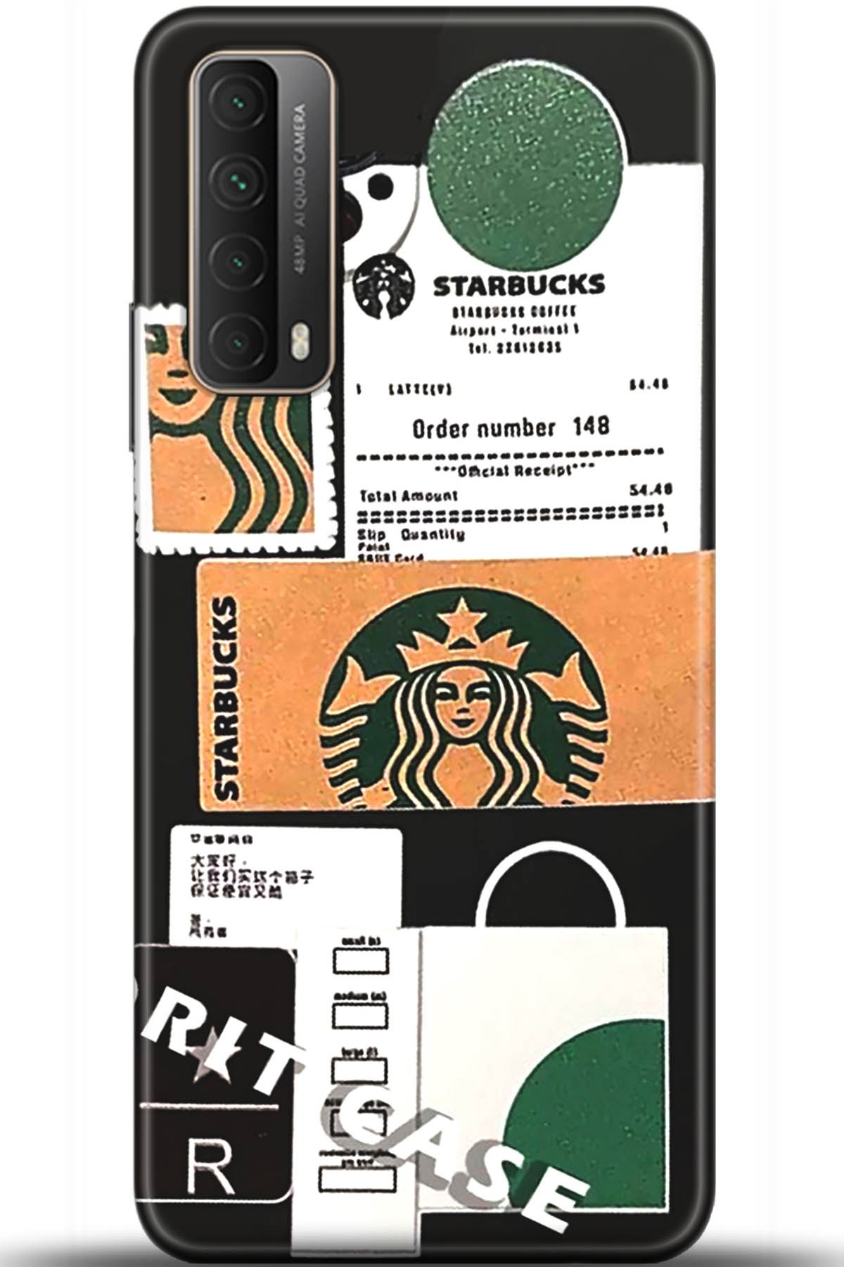 Huawei P Smart 2021 Uyumlu Kılıf HD Baskılı Kılıf - Followed Institution 5445