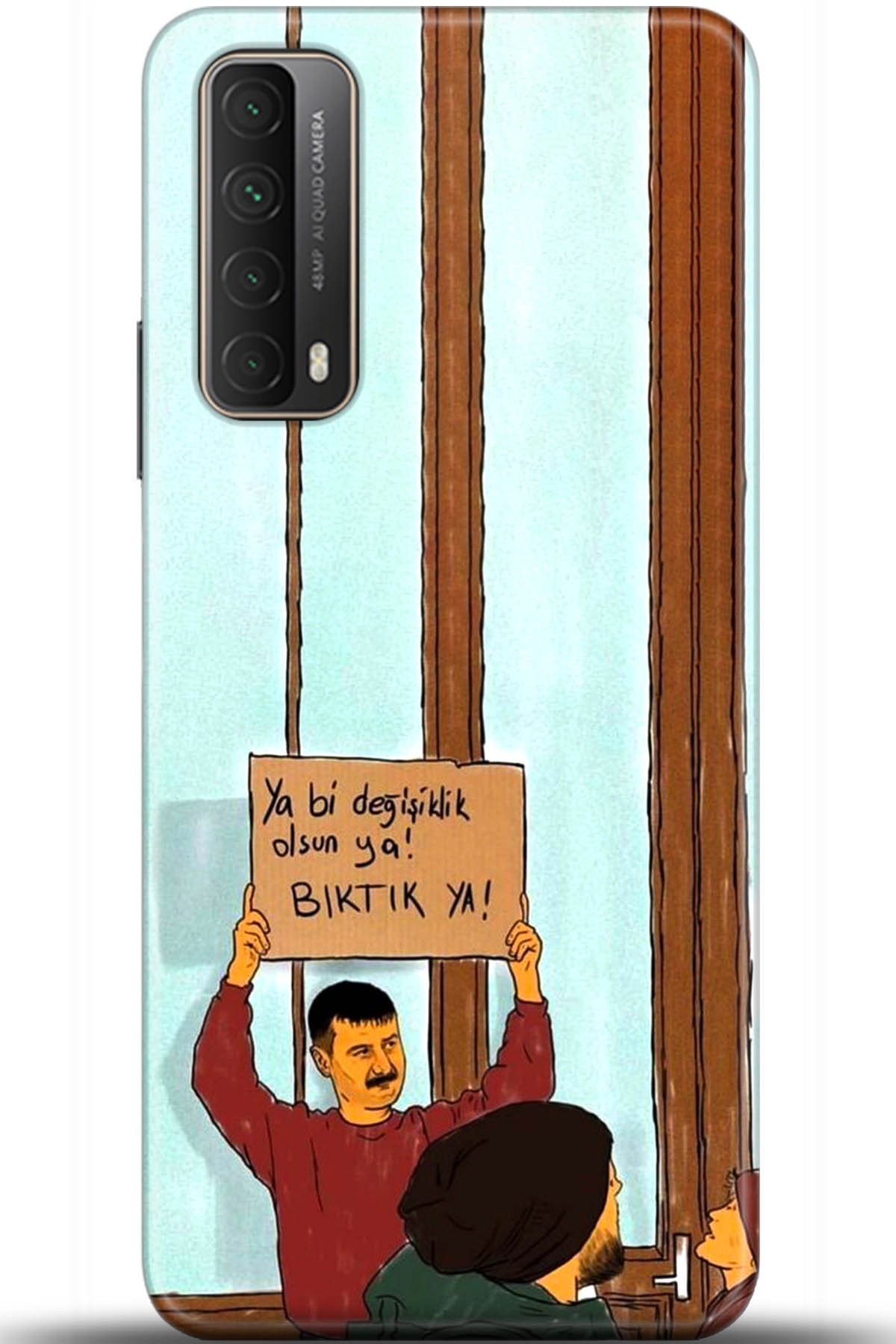 Huawei P Smart 2021 Uyumlu Kılıf HD Baskılı Kılıf - Followed Institution 5594