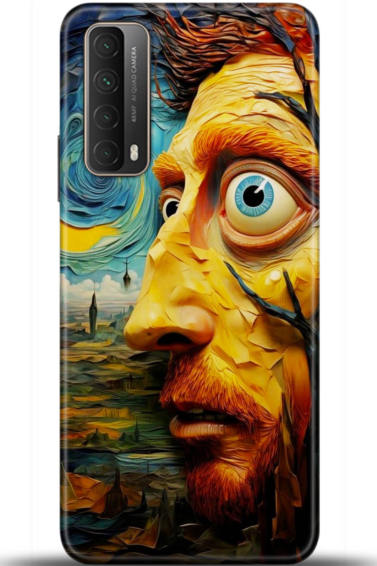 Huawei P Smart 2021 Uyumlu Kılıf HD Baskılı Kılıf - Followed Institution 5714