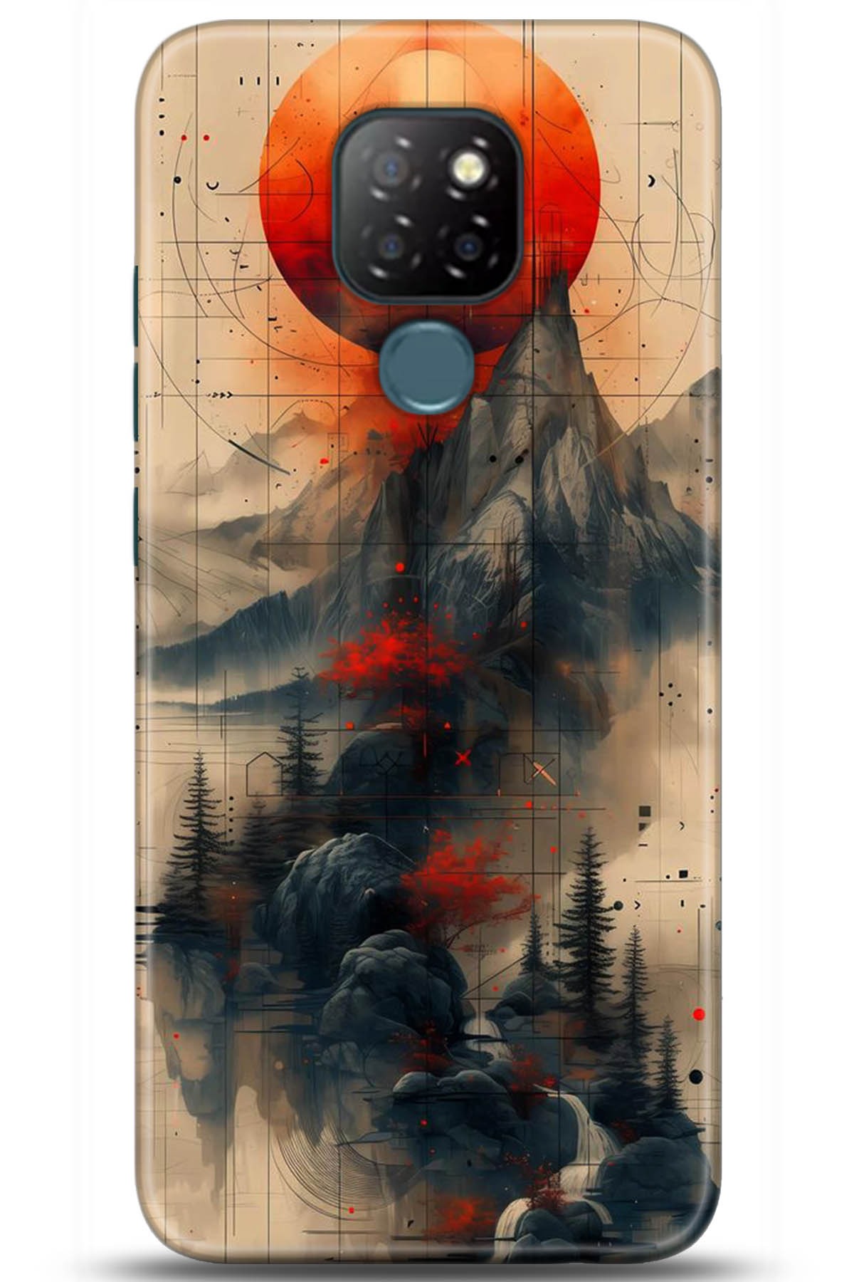 General Mobile GM 20 Uyumlu Kılıf HD Baskılı Kılıf - Followed Institution 5244