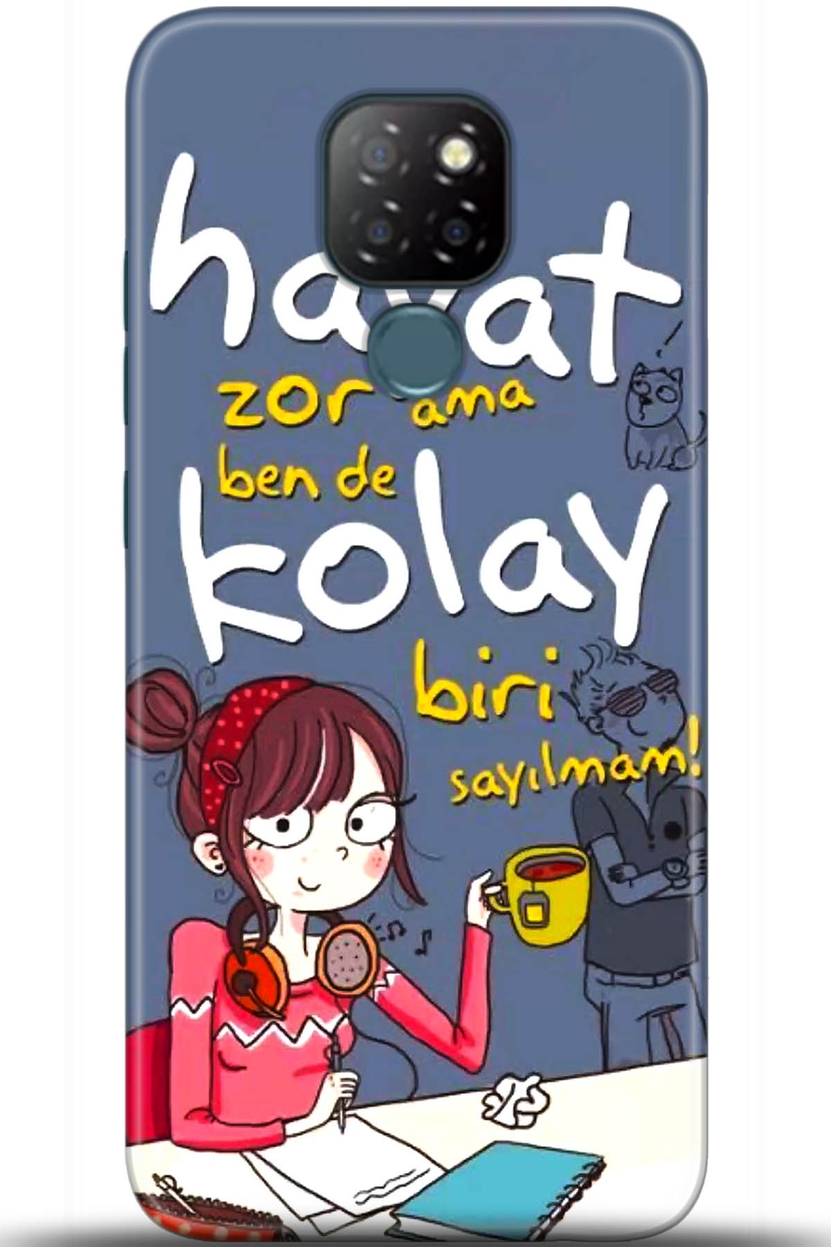 General Mobile GM 20 Uyumlu Kılıf HD Baskılı Kılıf - Followed Institution 5686