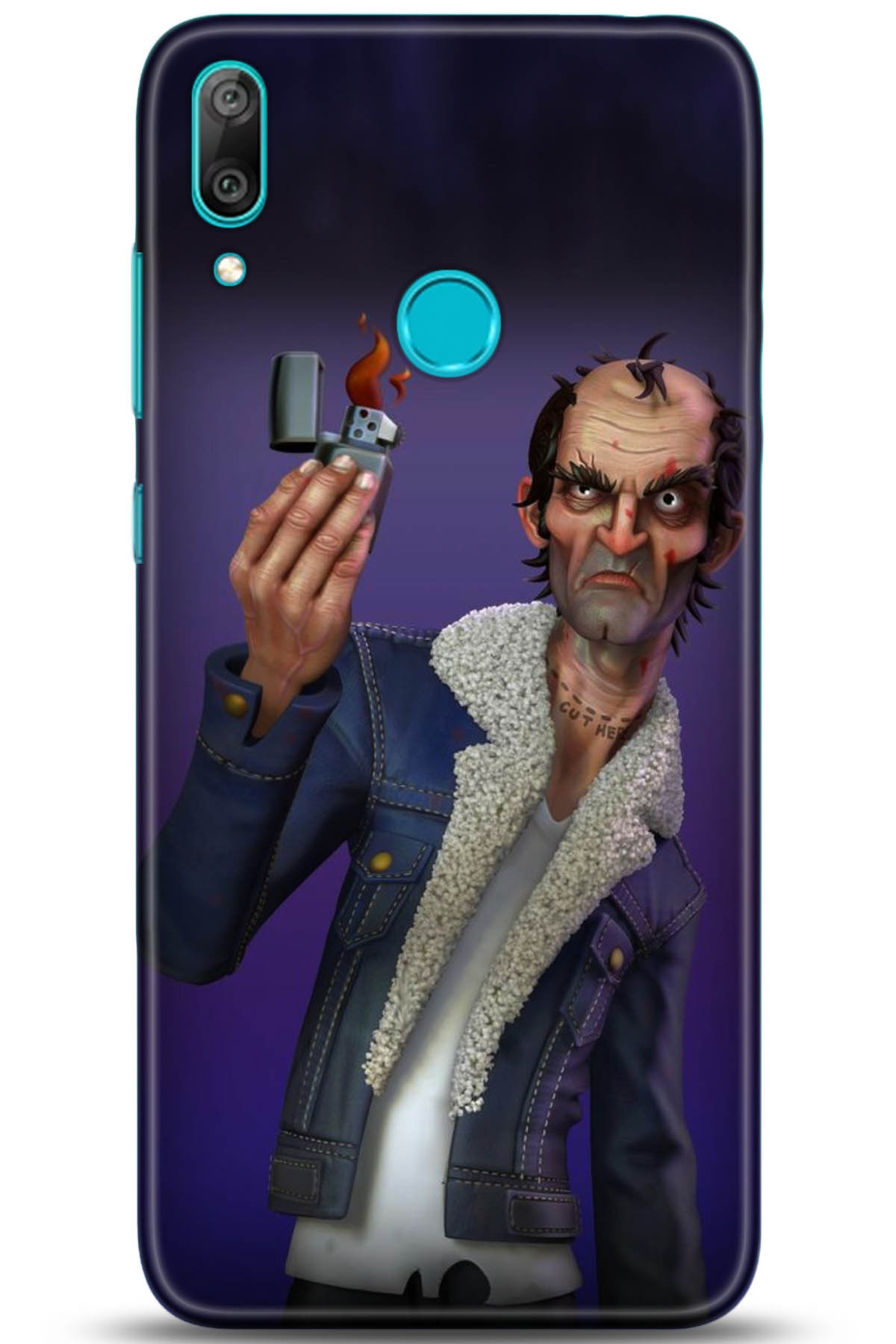 Huawei Y7 2019 Uyumlu Kılıf HD Baskılı Kılıf - Followed Institution 5038