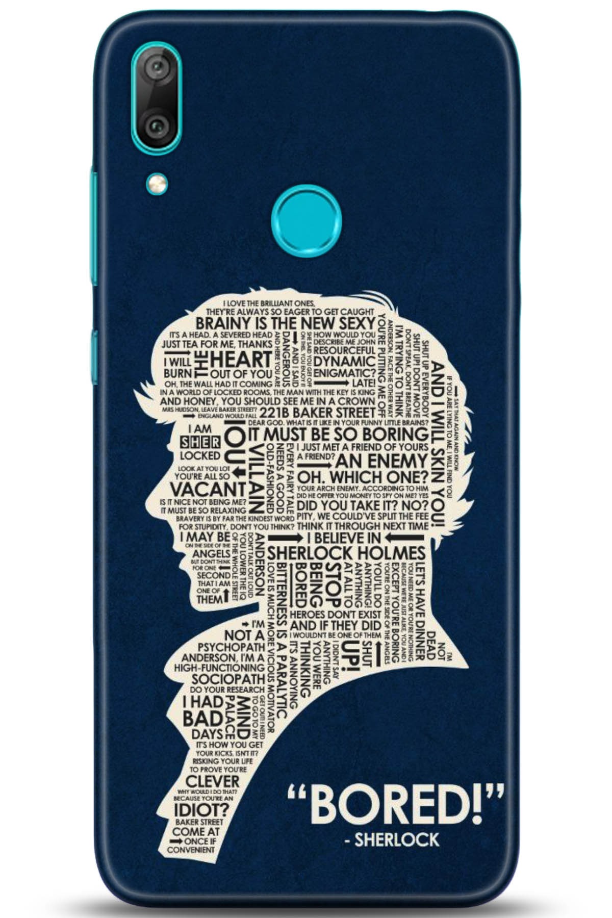 Huawei Y7 2019 Uyumlu Kılıf HD Baskılı Kılıf - Followed Institution 5156