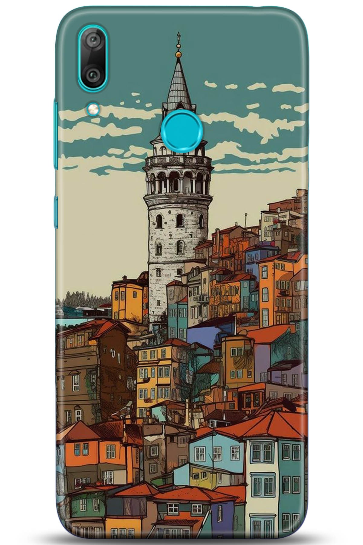 Huawei Y7 2019 Uyumlu Kılıf HD Baskılı Kılıf - Followed Institution 5199