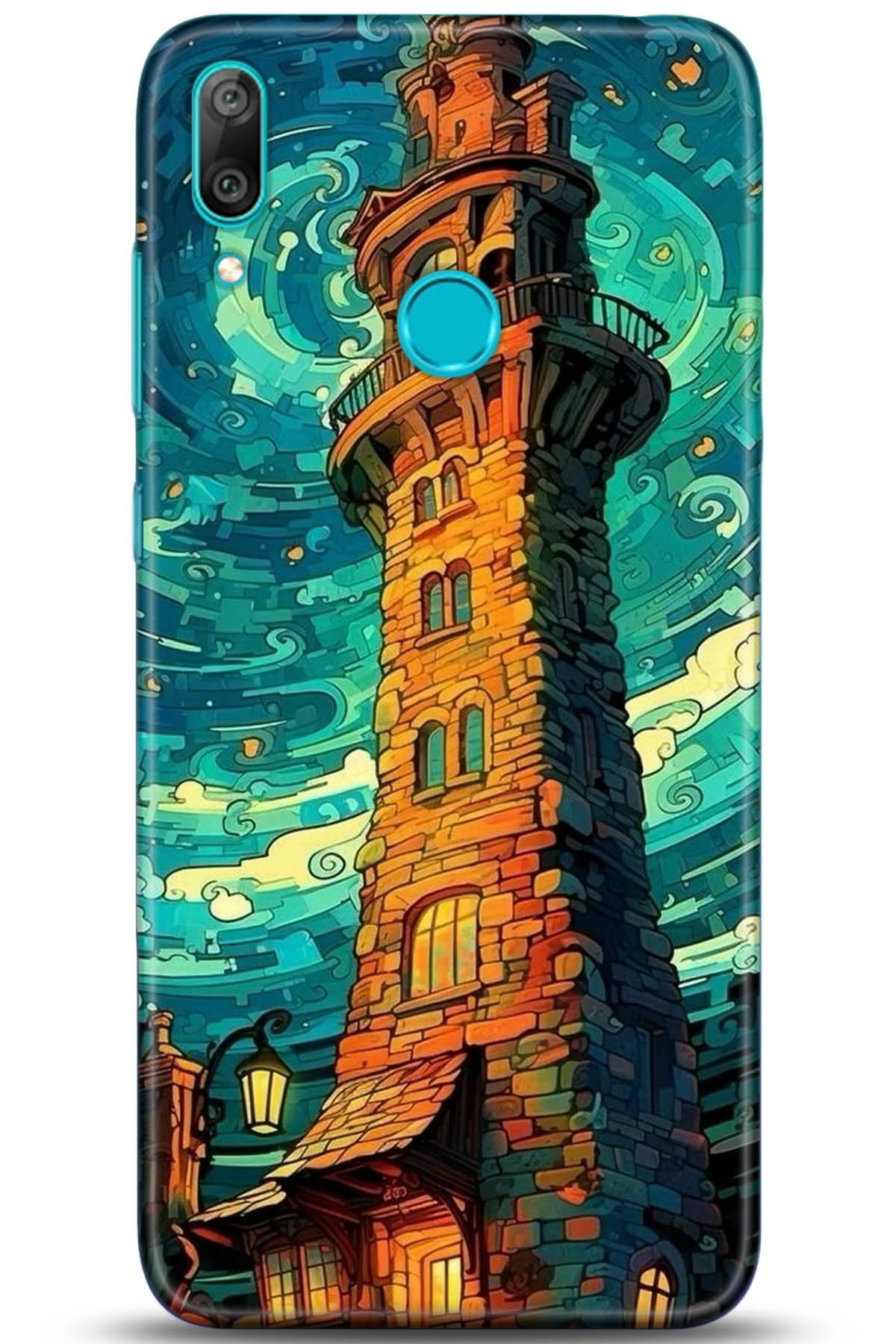 Huawei Y7 2019 Uyumlu Kılıf HD Baskılı Kılıf - Followed Institution 5233