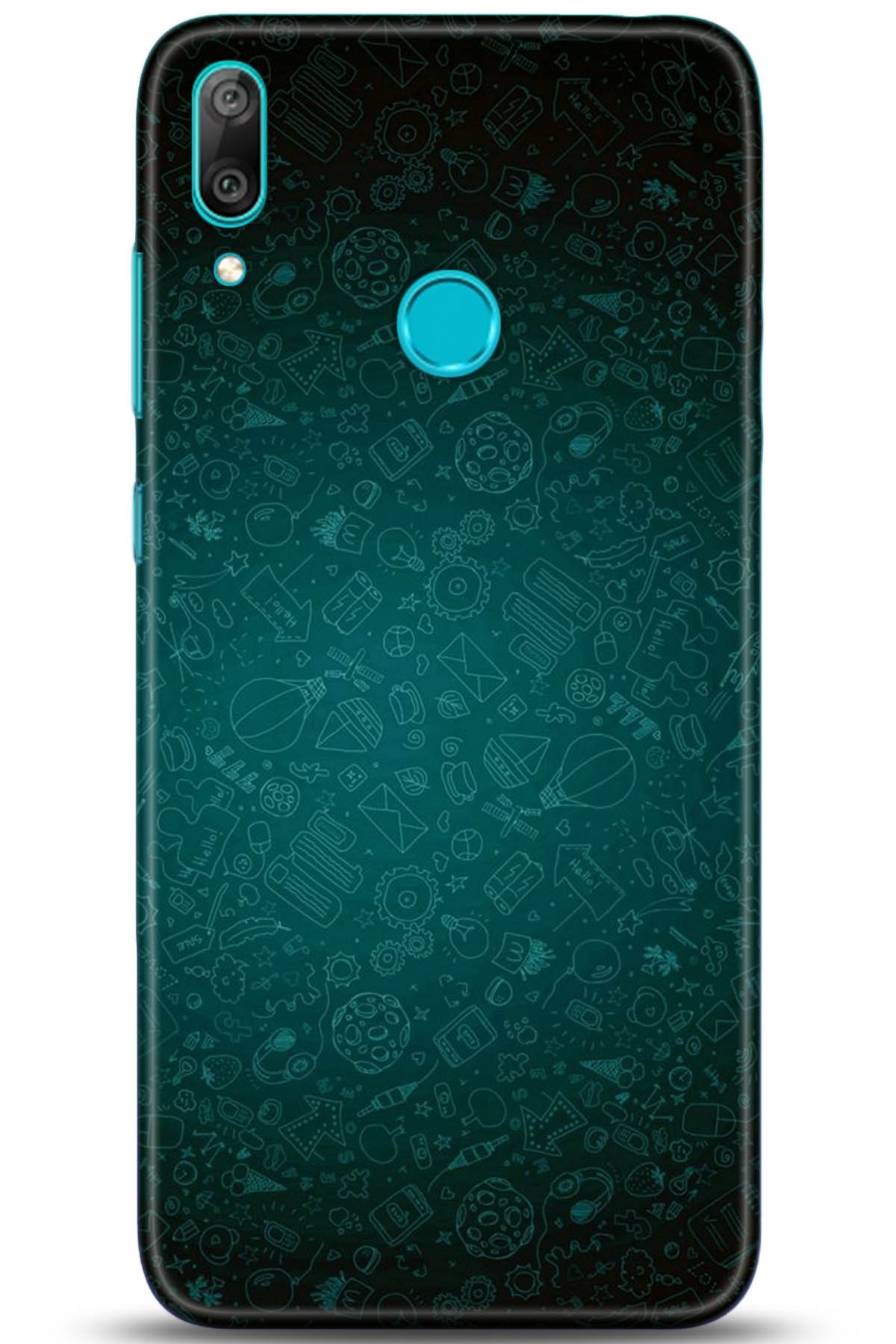 Huawei Y7 2019 Uyumlu Kılıf HD Baskılı Kılıf - Followed Institution 5255