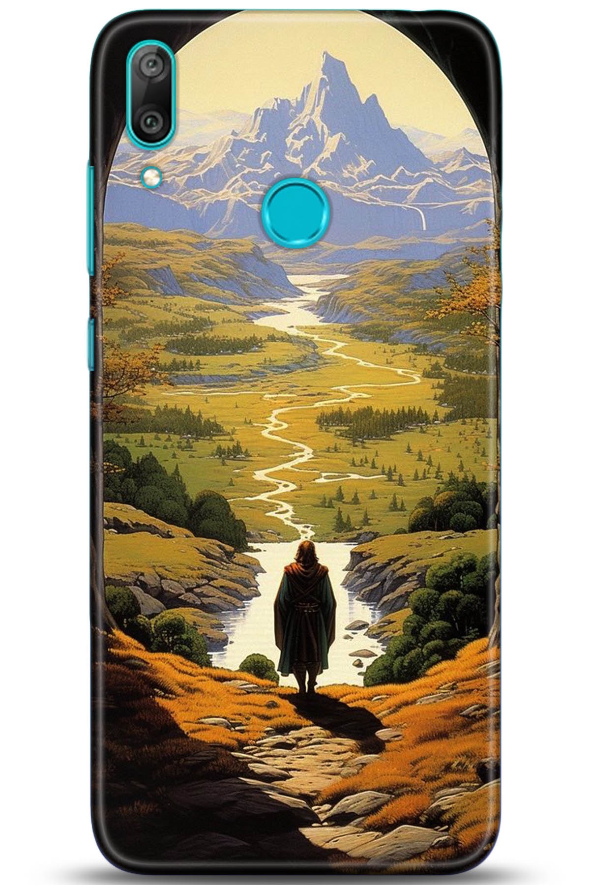 Huawei Y7 2019 Uyumlu Kılıf HD Baskılı Kılıf - Followed Institution 5263