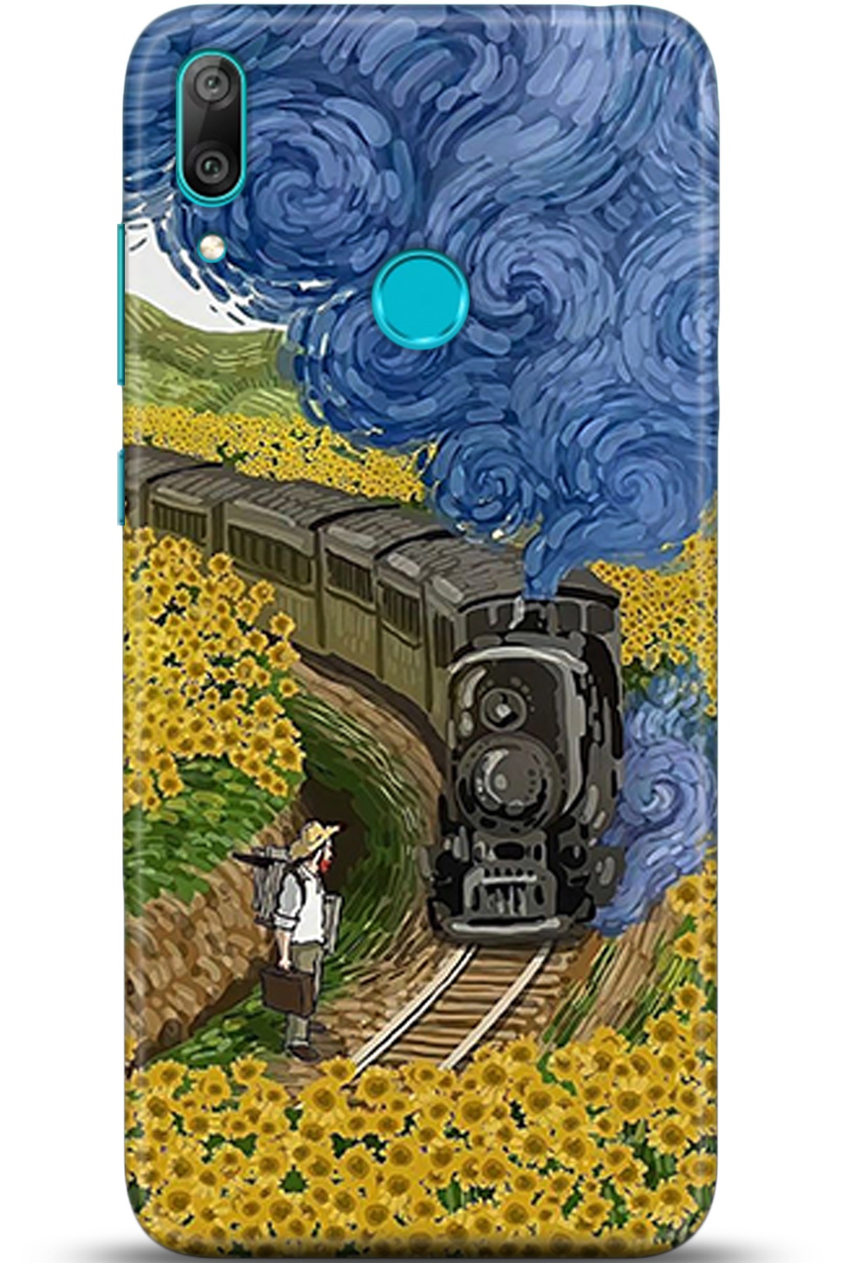 Huawei Y7 2019 Uyumlu Kılıf HD Baskılı Kılıf - Followed Institution 5344