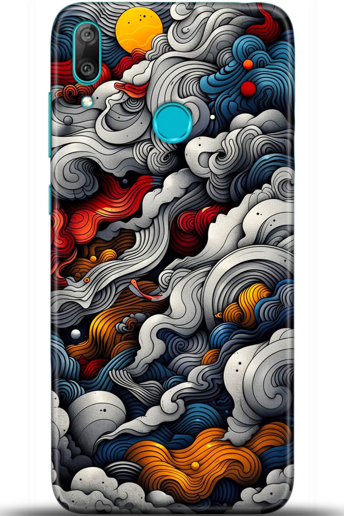 Huawei Y7 2019 Uyumlu Kılıf HD Baskılı Kılıf - Followed Institution 5436