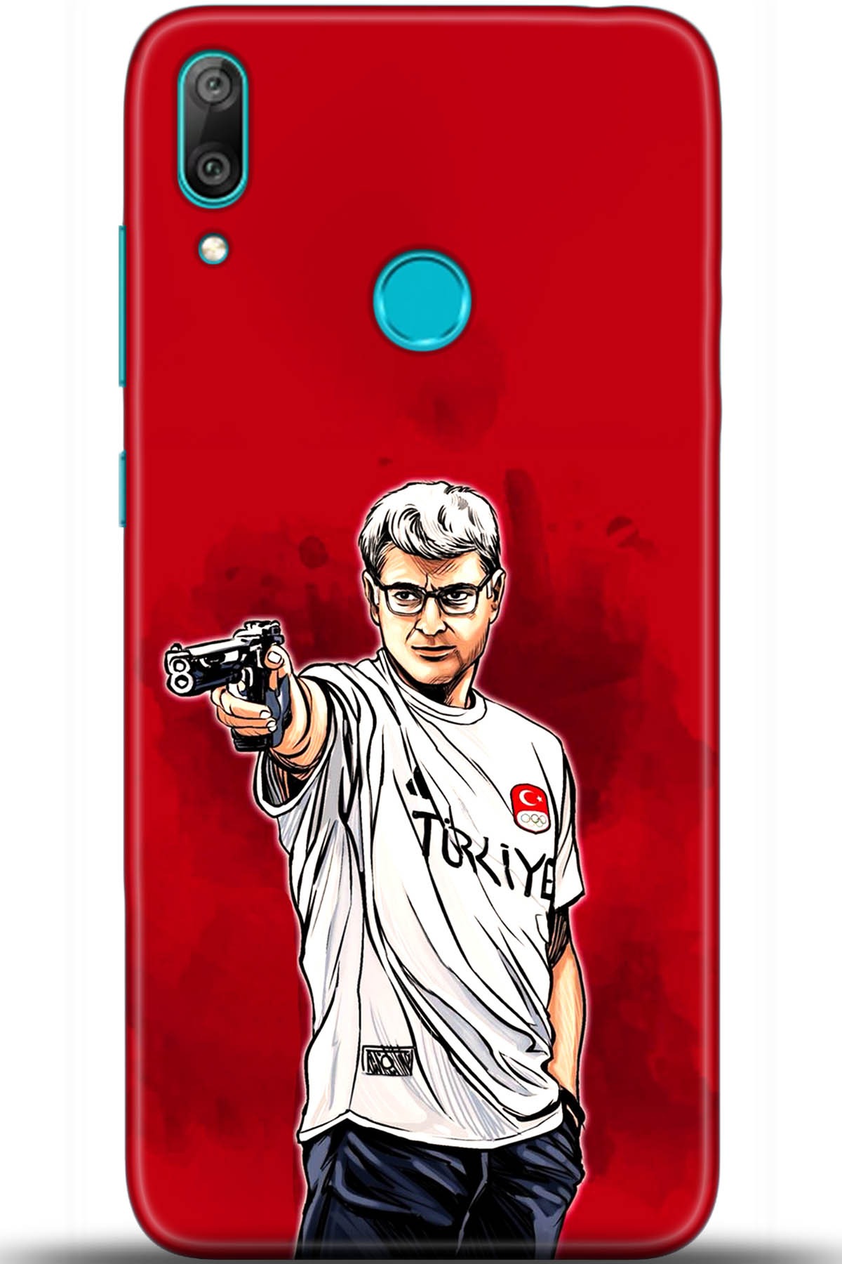 Huawei Y7 2019 Uyumlu Kılıf HD Baskılı Kılıf - Followed Institution 5533