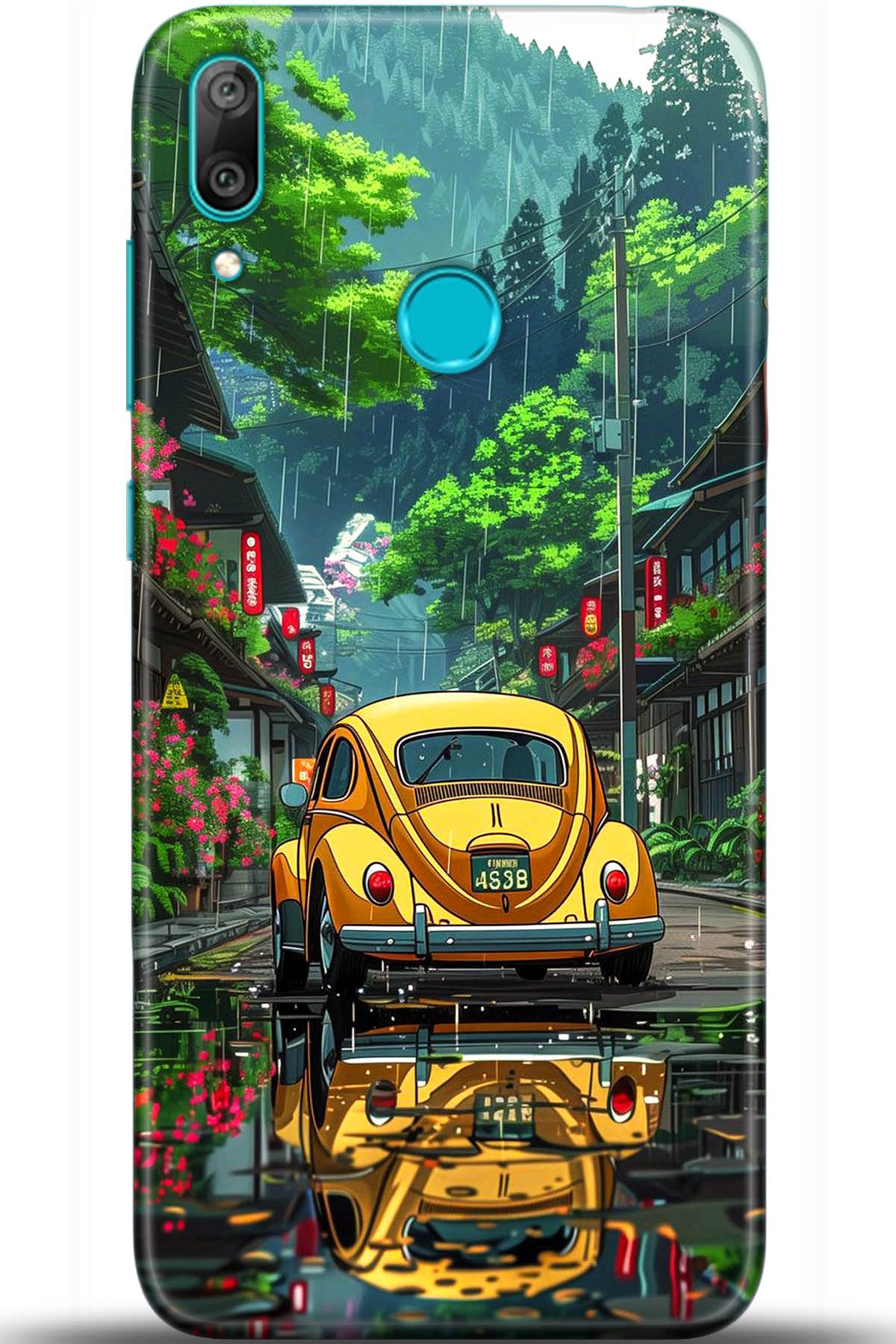 Huawei Y7 2019 Uyumlu Kılıf HD Baskılı Kılıf - Followed Institution 5561