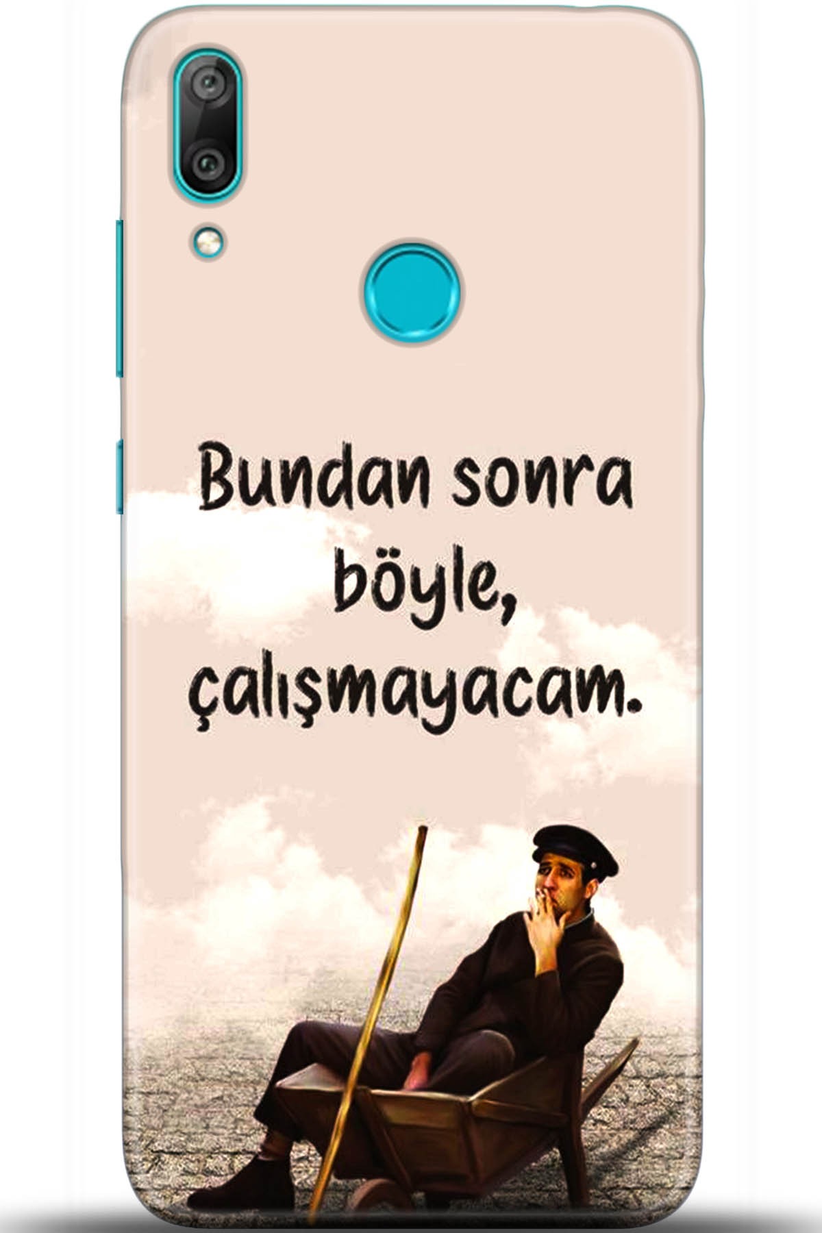 Huawei Y7 2019 Uyumlu Kılıf HD Baskılı Kılıf - Followed Institution 5592