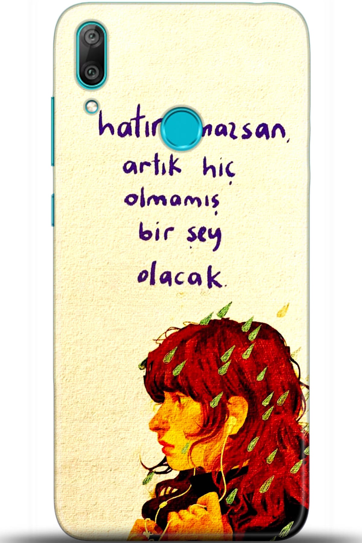 Huawei Y7 2019 Uyumlu Kılıf HD Baskılı Kılıf - Followed Institution 5595