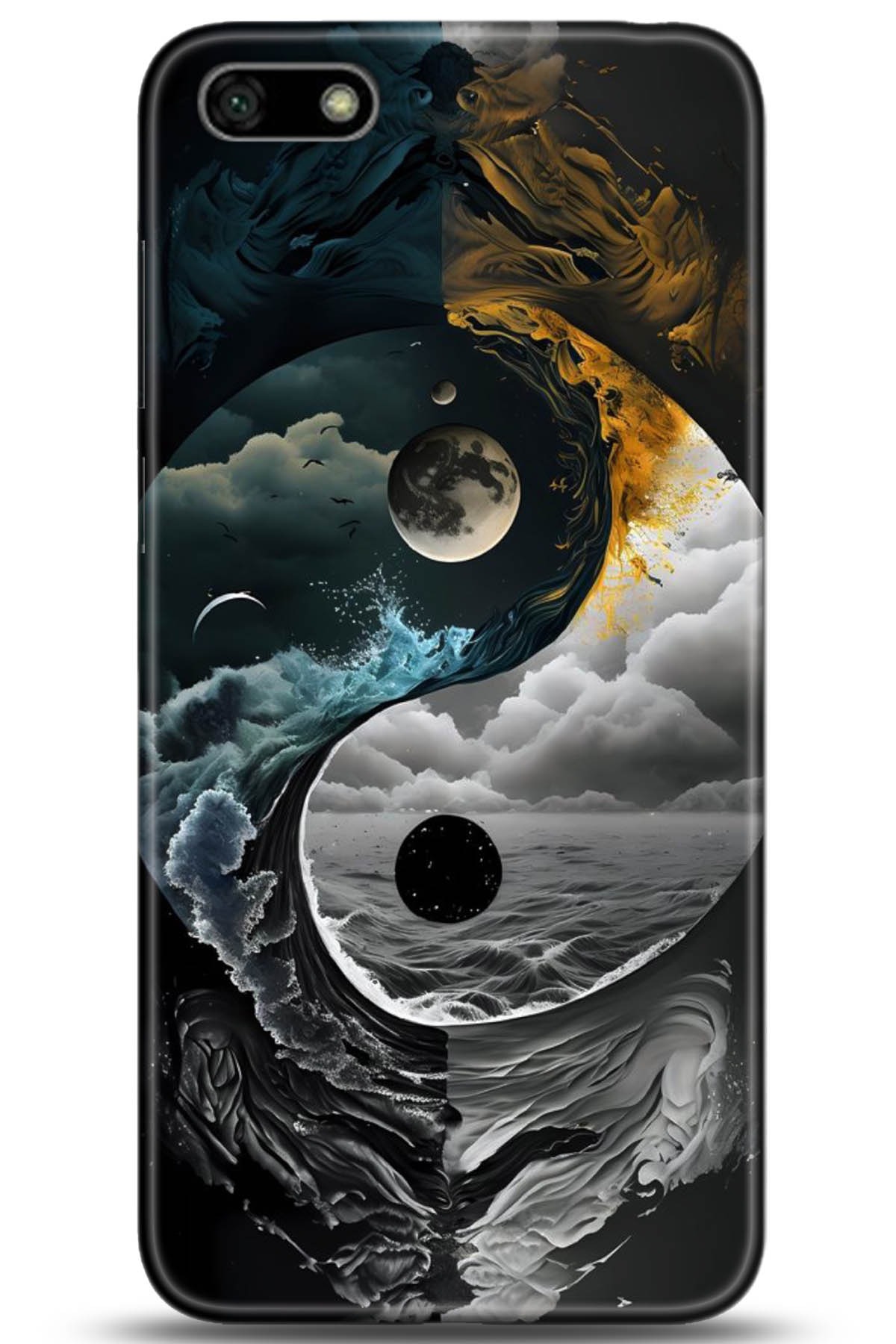 Huawei Y5 2018 Uyumlu Kılıf HD Baskılı Kılıf - Followed Institution 5177